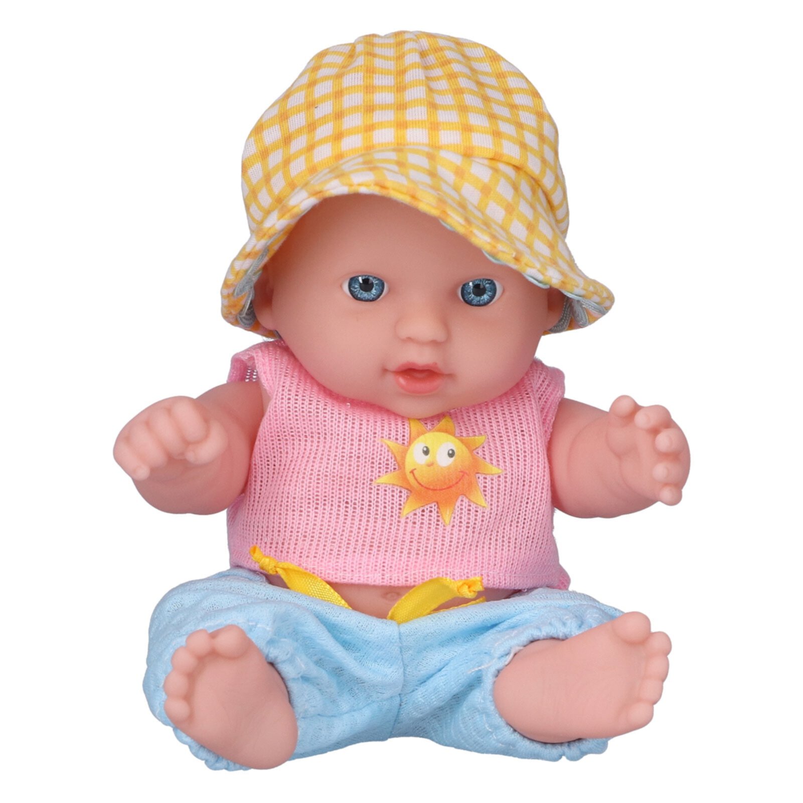 Fyydes Lifelike Baby Dolls Infants Dolls 8 inches Reborn Baby Doll Full Body Vinyl Lifelike Baby Girl Dolls Soft Newborn Baby Dolls Fyydes