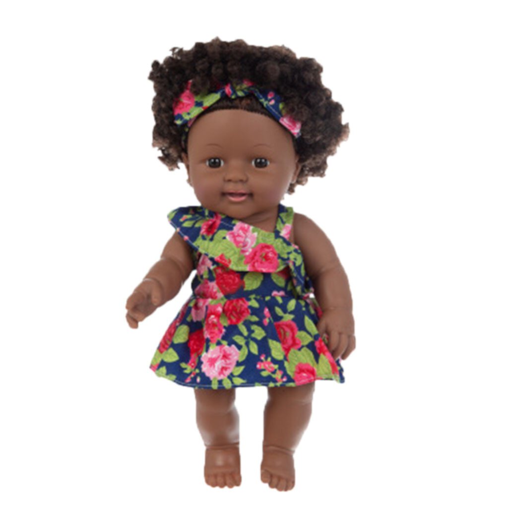 Baby Dolls Black Girl Dolls,Lifelike Girl Black Baby Doll Handmade Soft Realistic Baby Dolls for 2 Year Old Girls and Up,Fashion Black Baby Doll Play Doll for KidsGifts for Family Feledorashia