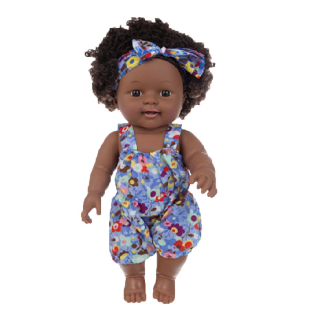 Baby Dolls Black Girl Dolls,Lifelike Girl Black Baby Doll Handmade Soft Realistic Baby Dolls for 2 Year Old Girls and Up,Fashion Black Baby Doll Play Doll for KidsGifts for Family Feledorashia