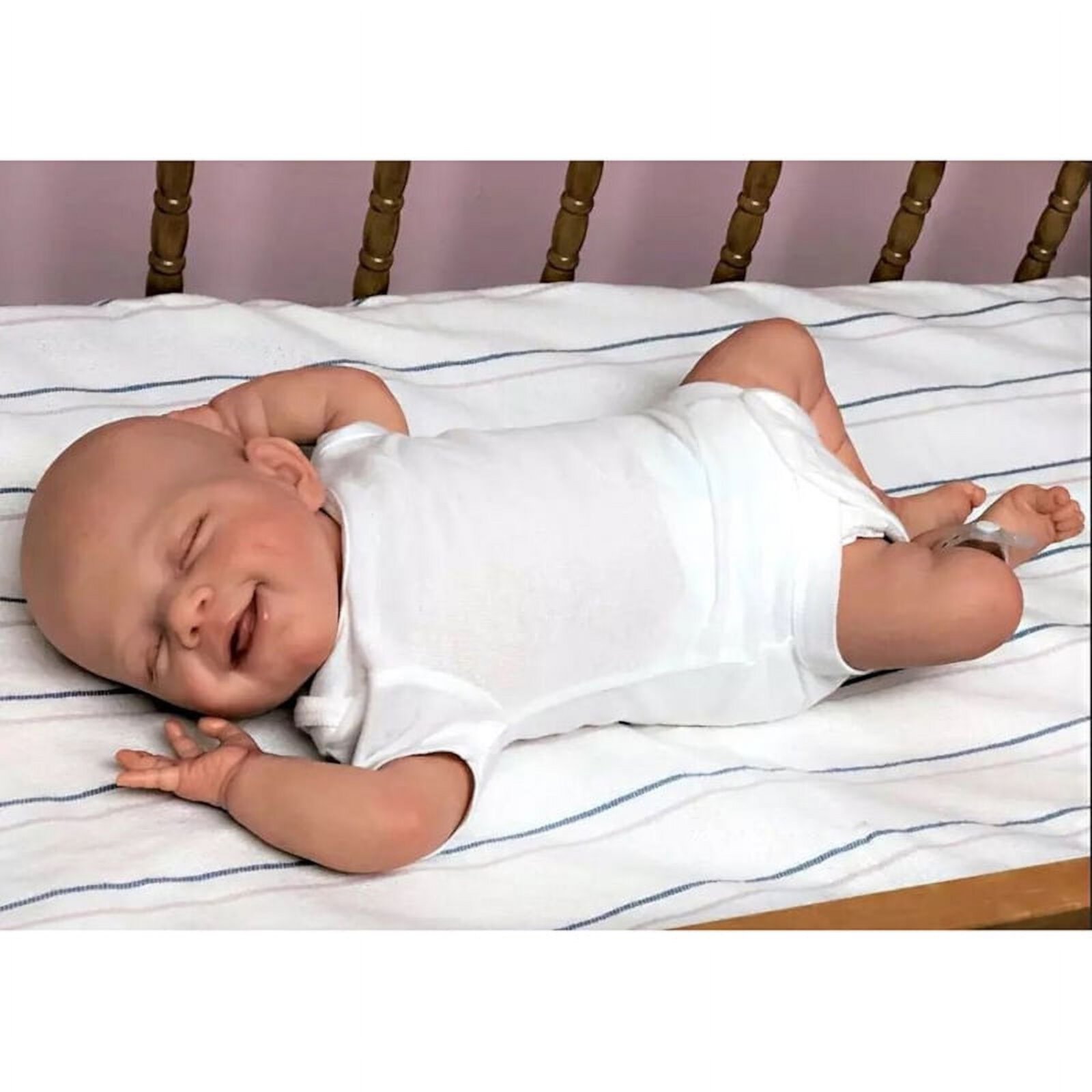 48cm Reborn Baby Dolls Boys Full Body Silicone Real Life Toddler Baby Dolls Sleeping Boys Pacifier Lonian