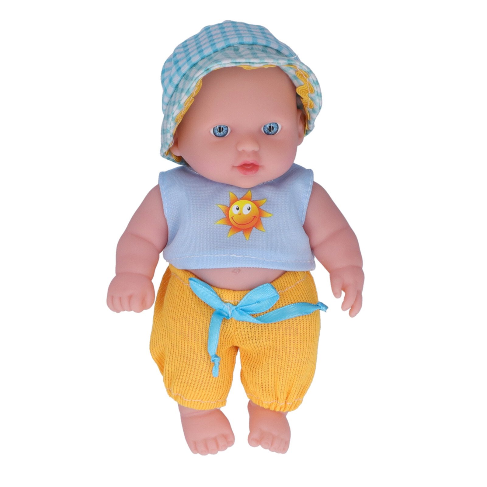 Fyydes 8 inch Lifelike Reborn Baby Dolls Full Body Vinyl Baby Girl Dolls Newborn Toddler for Kids Age 3+ Fyydes