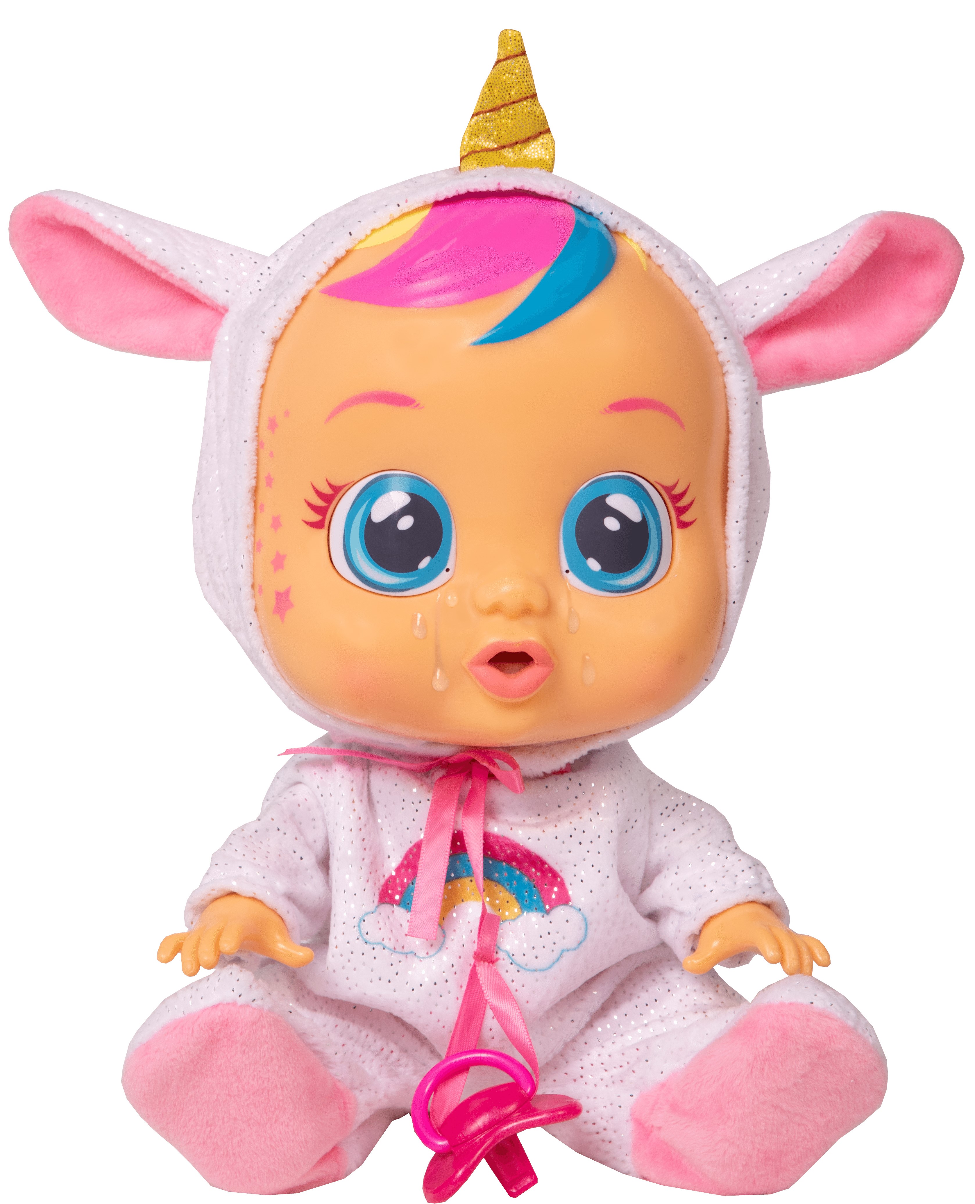 Cry Babies Dreamy Baby Doll (Walmart Exclusive) - Ages 18+ months Cry Babies