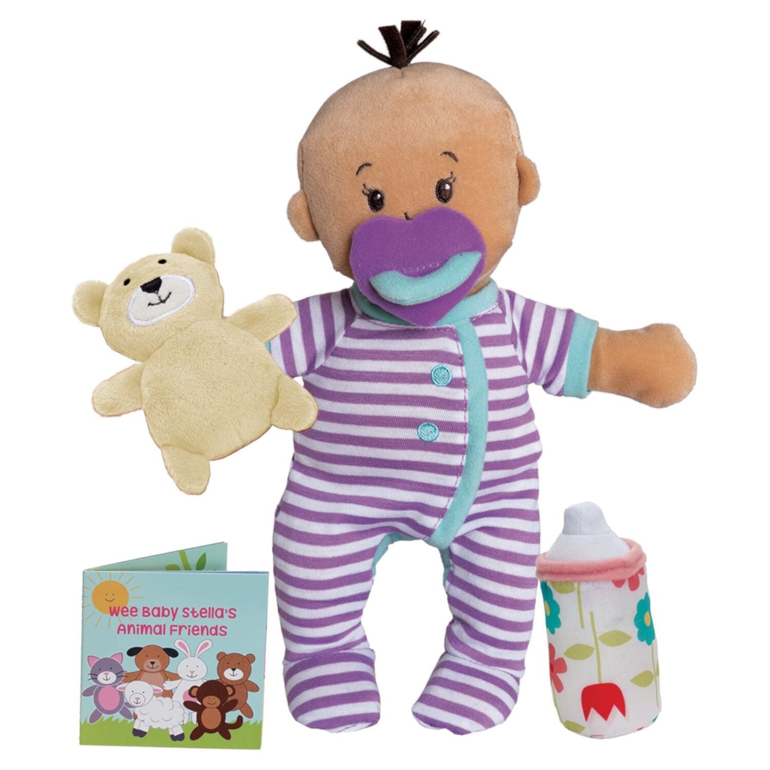 Manhattan Toy Wee Baby Stella Sleepy Time Scents Soft Doll Set, 12" Manhattan Toy