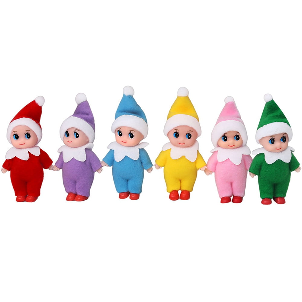 Christmas Elf Doll Naughty Elf Felt Doll Kids Baby Elf Toy Xmas Gifts Slopehill