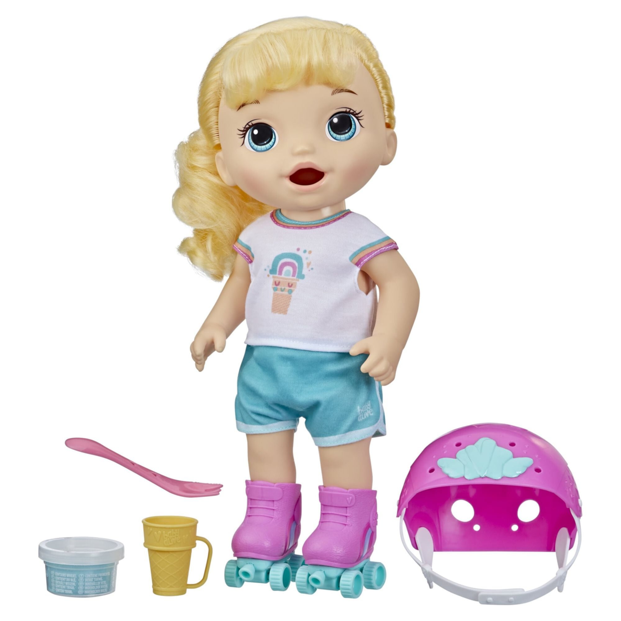 Кукла Baby Alive с роликами и аксессуарами, 6 предметов, 30 см Baby Alive