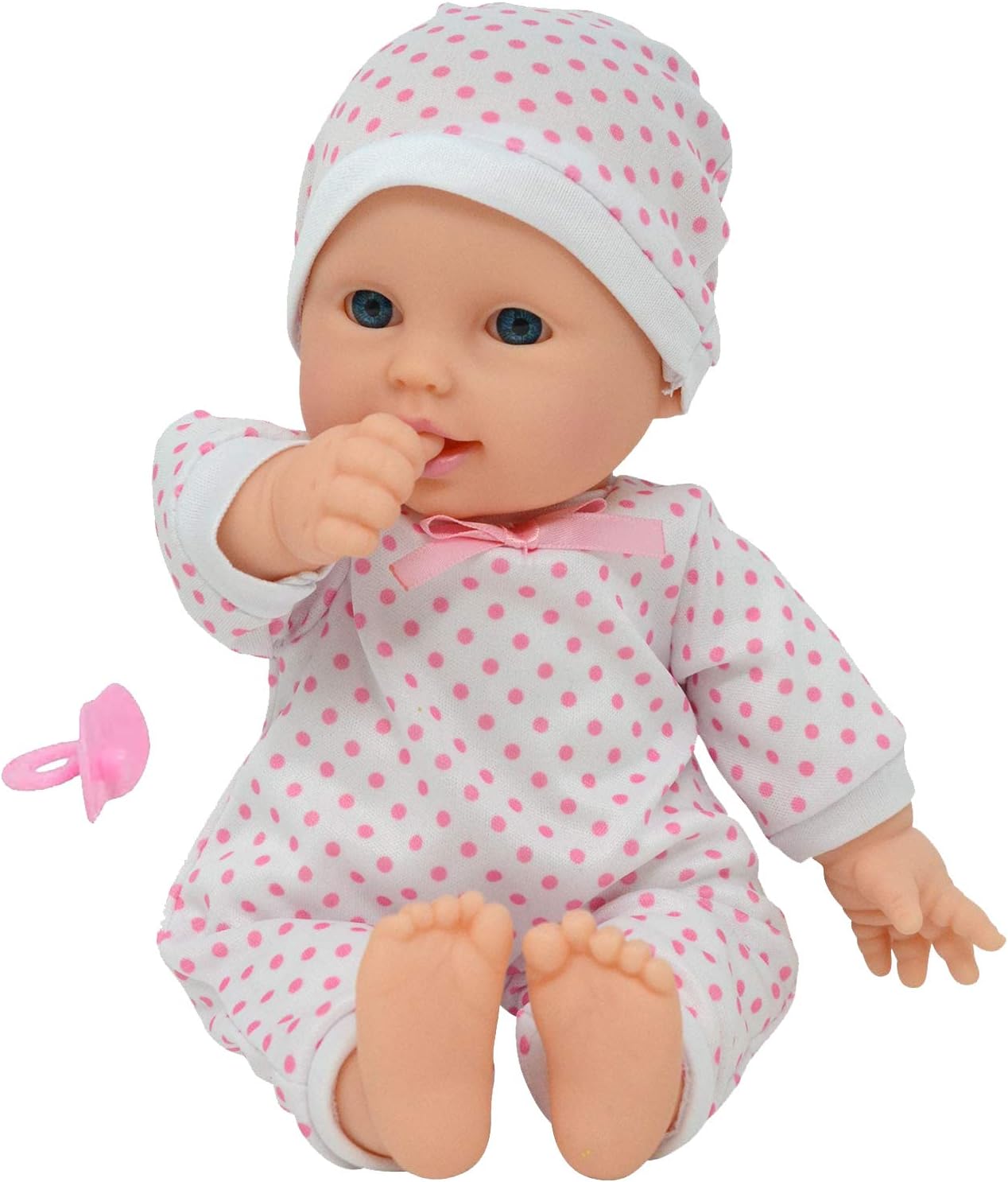 11 inch Soft Body Doll in Gift Box - Toy 11" Baby Doll (Caucasian) The New York Doll Collection