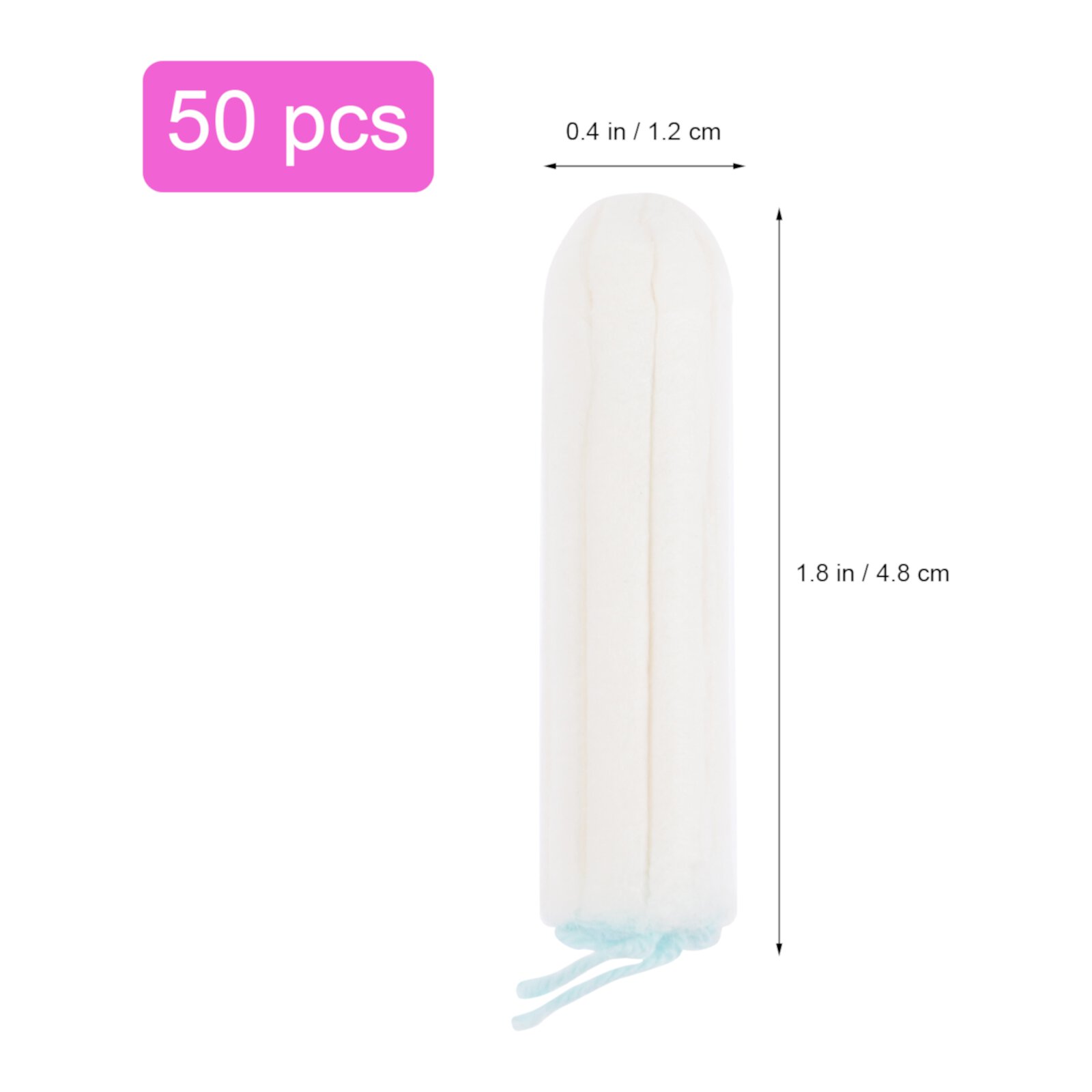 50 Pcs Travlfi The Trip Women Supplies Menstrual Sanitary Tampon Tampons Indifferent SaraSara