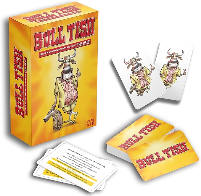 TDC Games Bull Tish: The All-Play Card Game That's Absolutely Full of IT! TDC Games