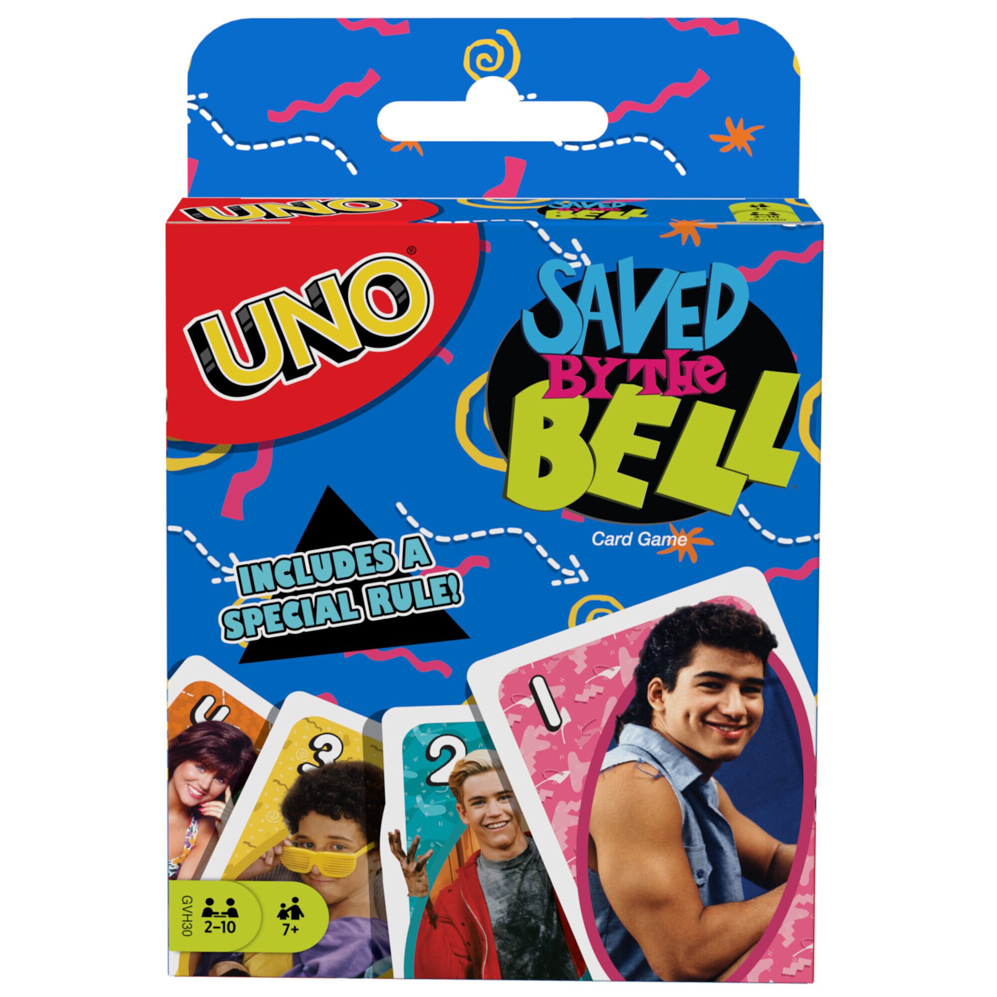 UNO Saved by the Bell Card Game for Kids Ages 7 Years Old & Up UNO