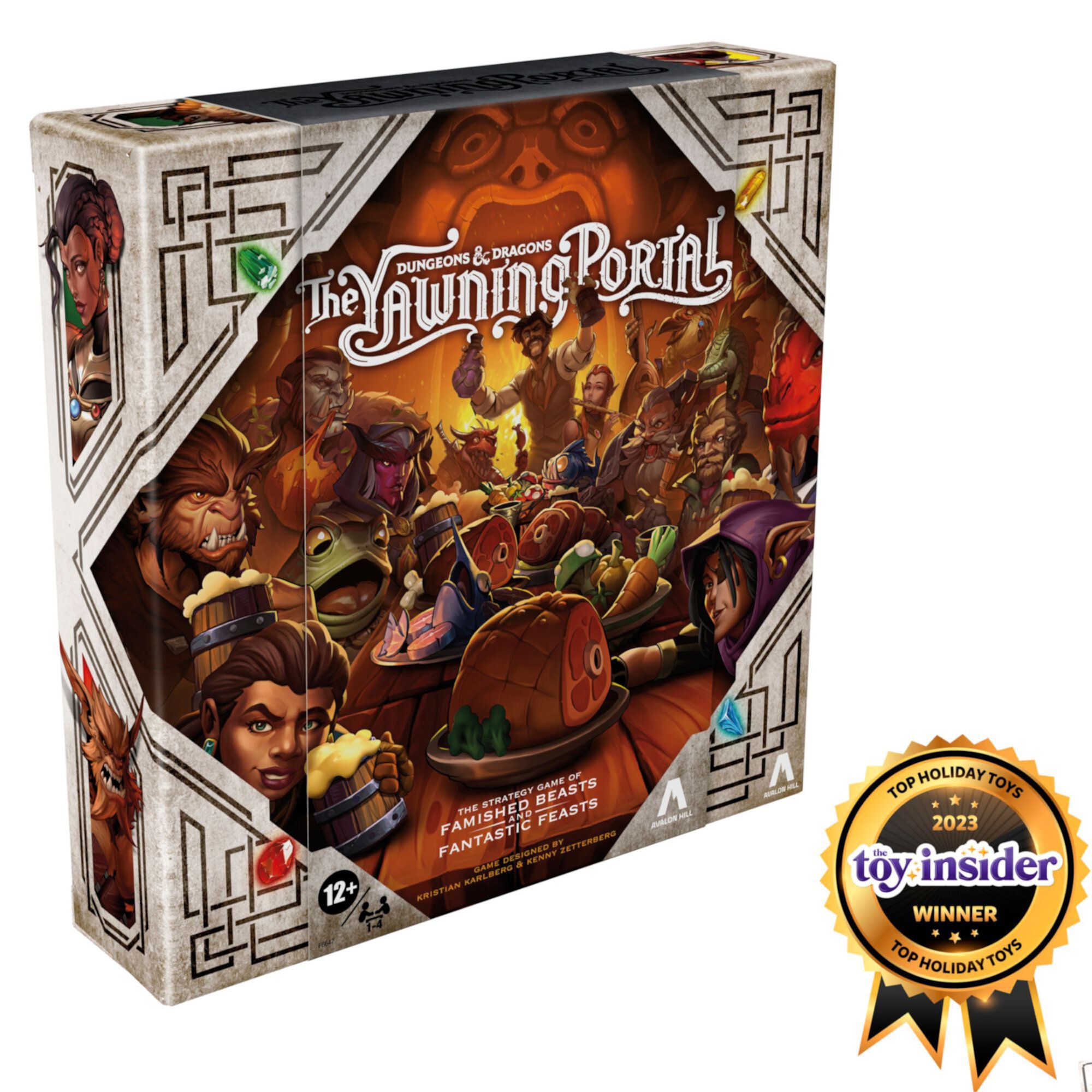 Dungeons & Dragons: The Yawning Portal D&D Strategy Board Game, Family Games, White Elephant Gifts, 12+ Dungeons & Dragons