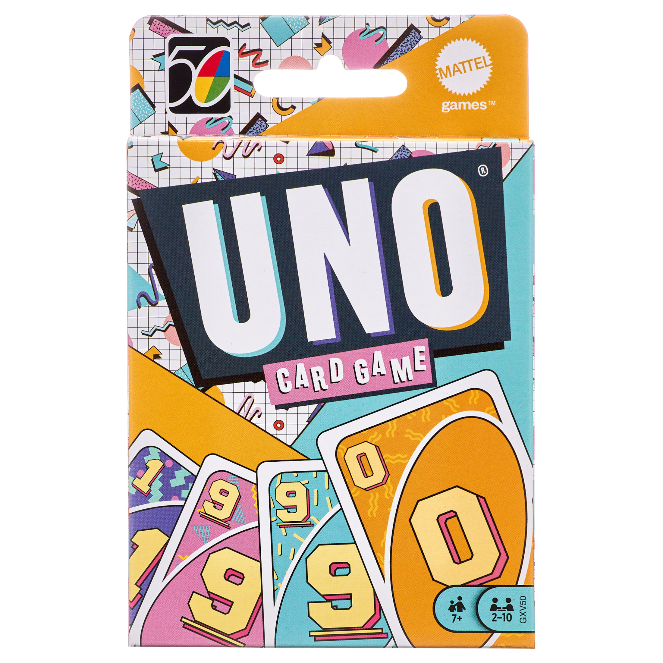 UNO Iconic Series 1990s Matching Card Game for 7 Year Olds & Up UNO