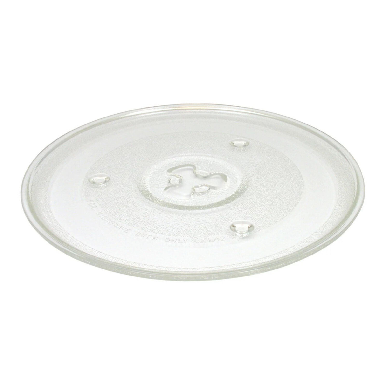 Double Sided Food Tray Board, Glass Clear Inner Tray, NEW Microwave Turntable Glass Plate 10 5/8" 270mm Fits Several Models Hxoliqit