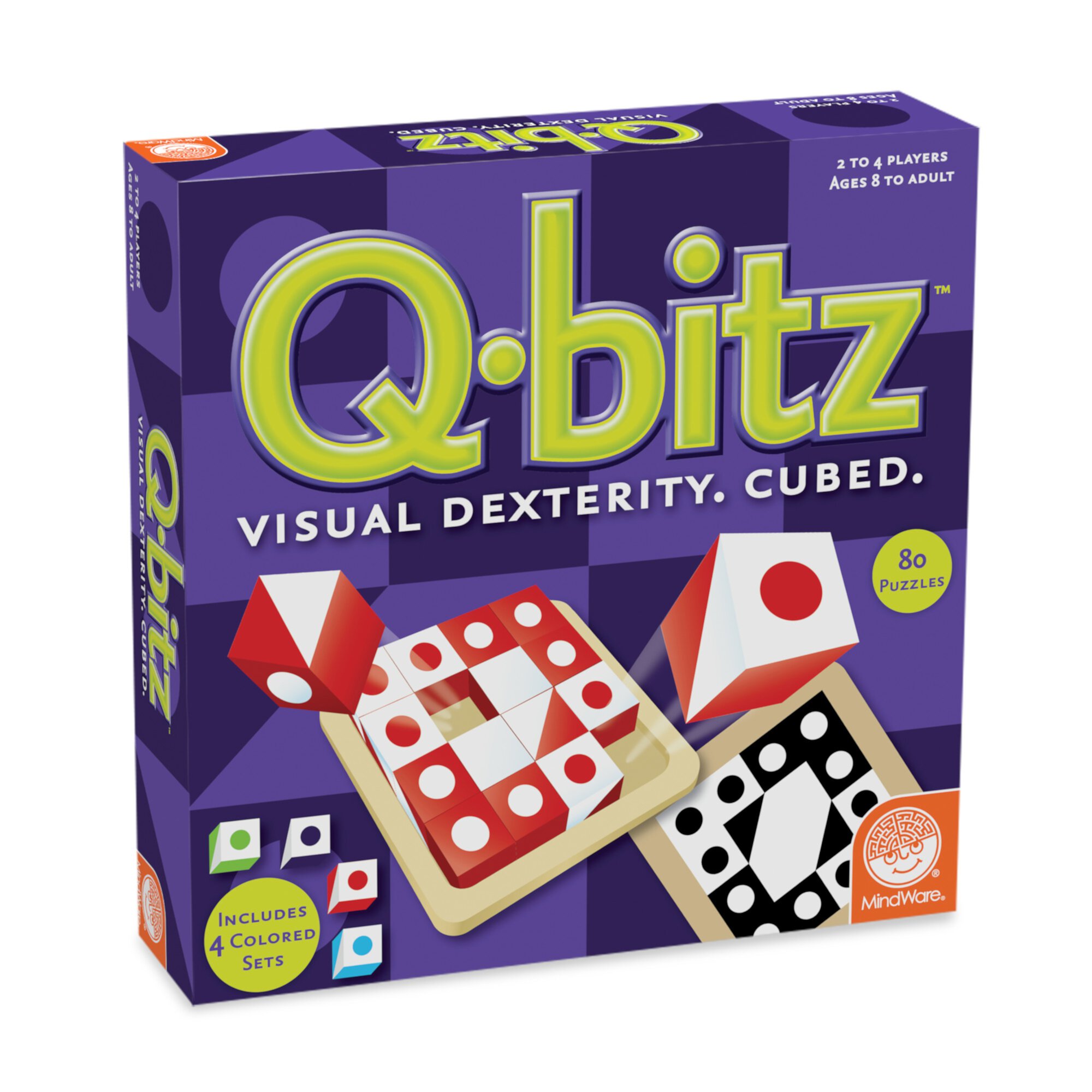 MindWare Q-bitz™ Game - 2 to 4 Players - Ages 8+ MindWare