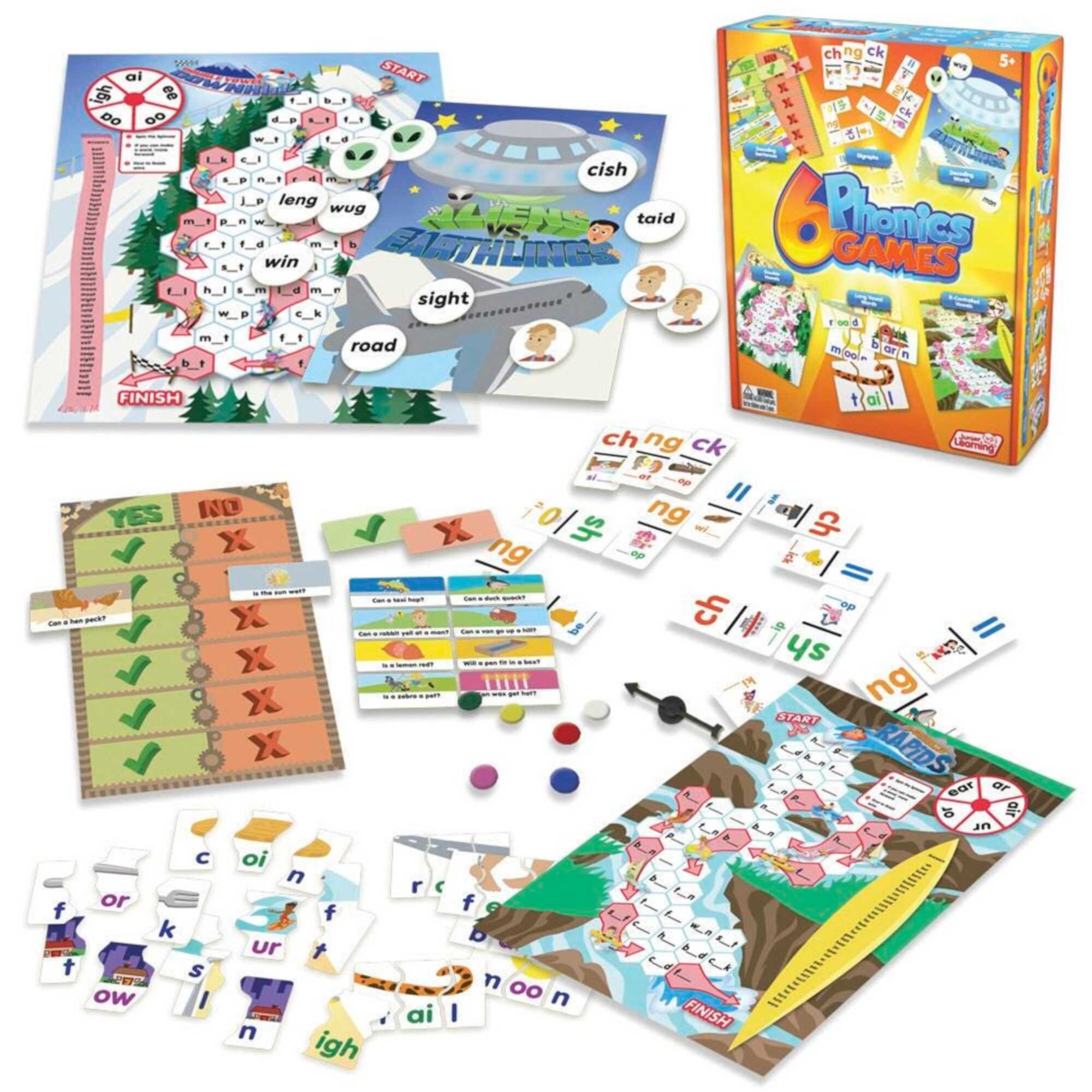 Junior Learning 6 Phonics Games Junior Learning