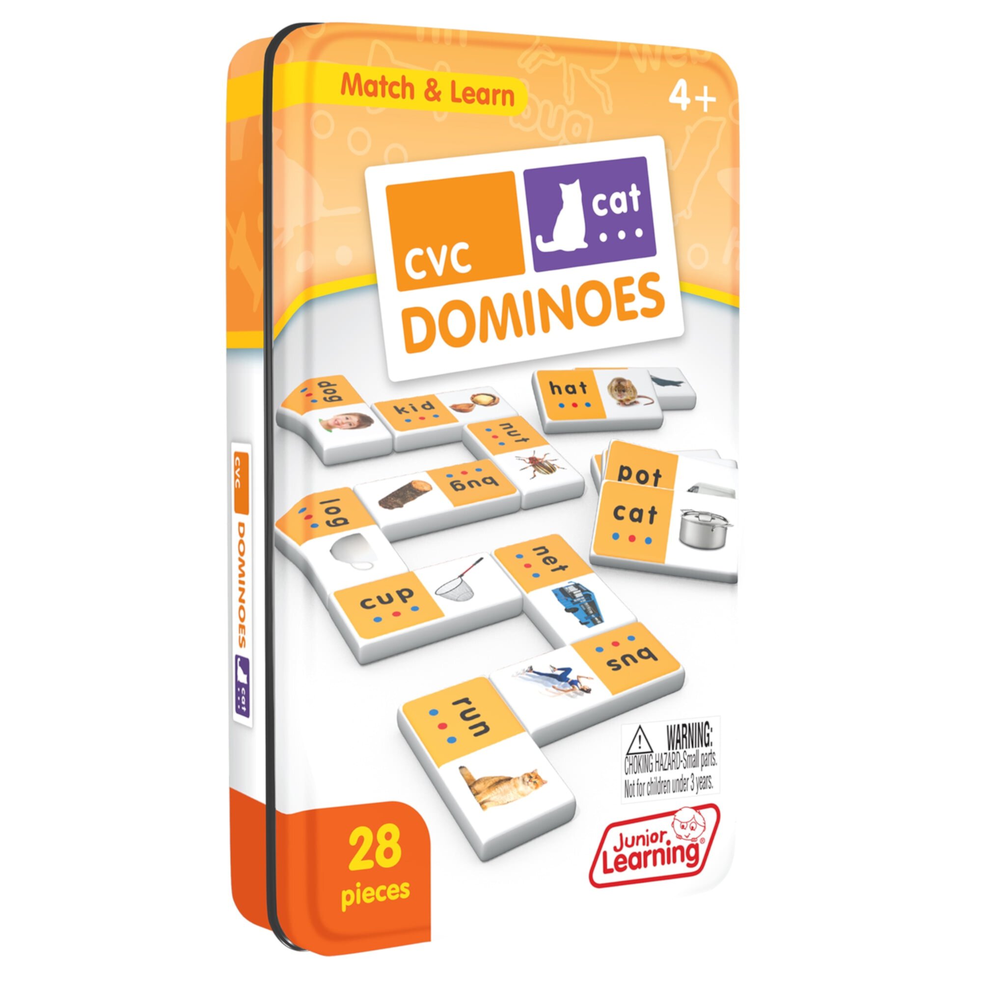 Junior Learning CVC Dominoes Language Arts Junior Learning