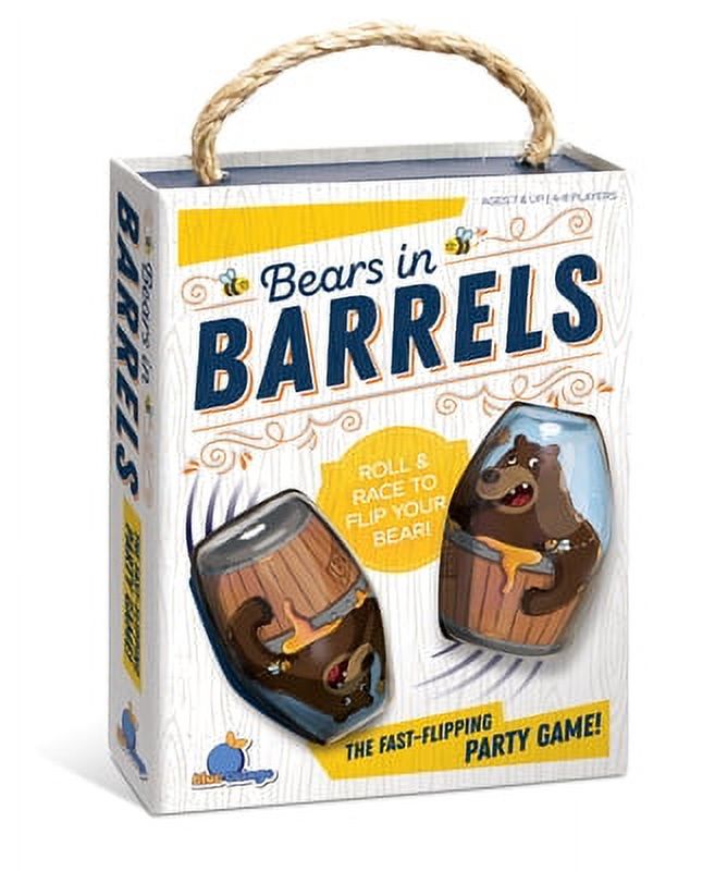 Bears in Barrels New Blue Orange