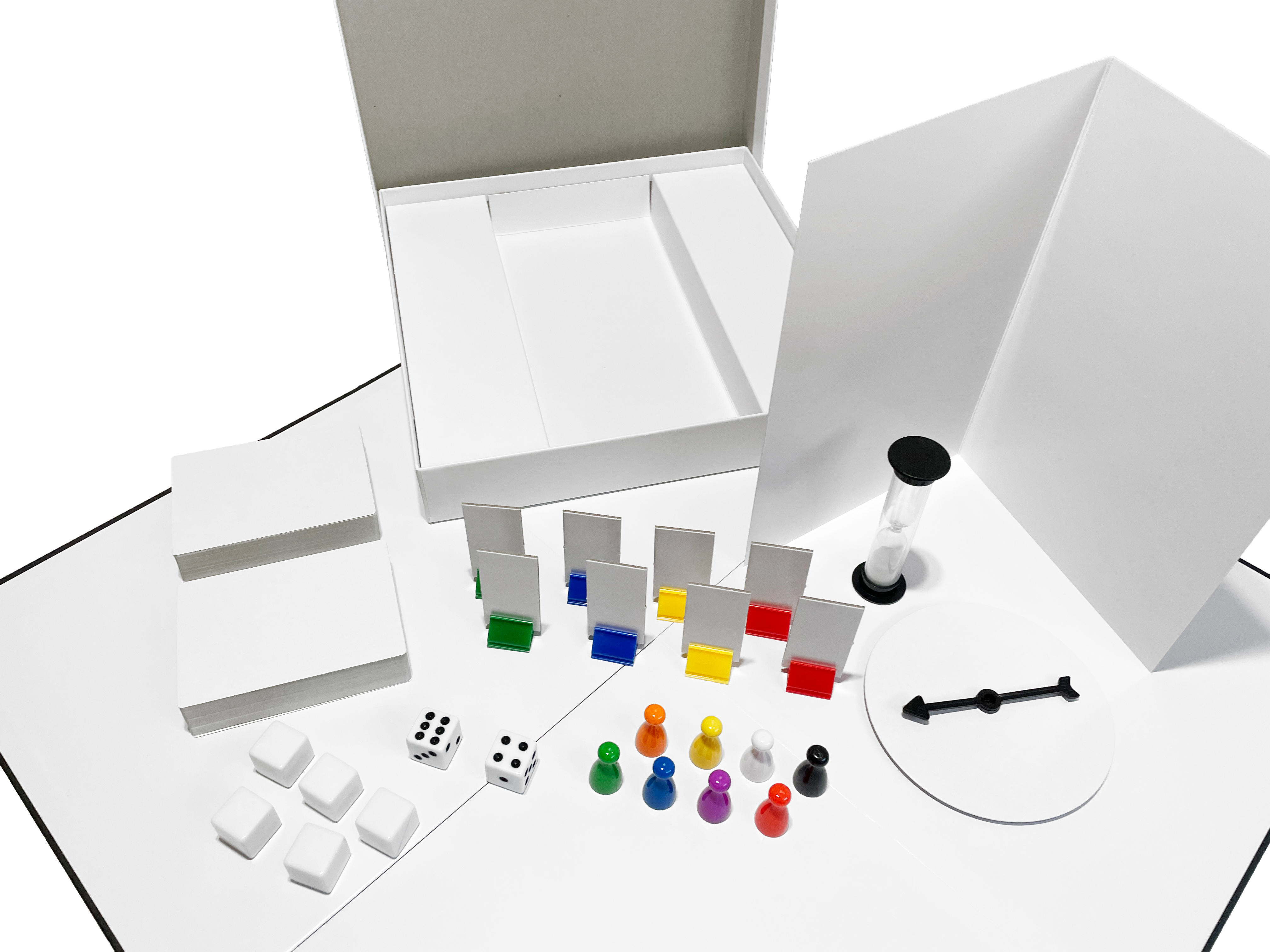 Create Your Own Board Game (Blank Game Board, Box & Accessories) Deluxe Pack Apostrophe Games