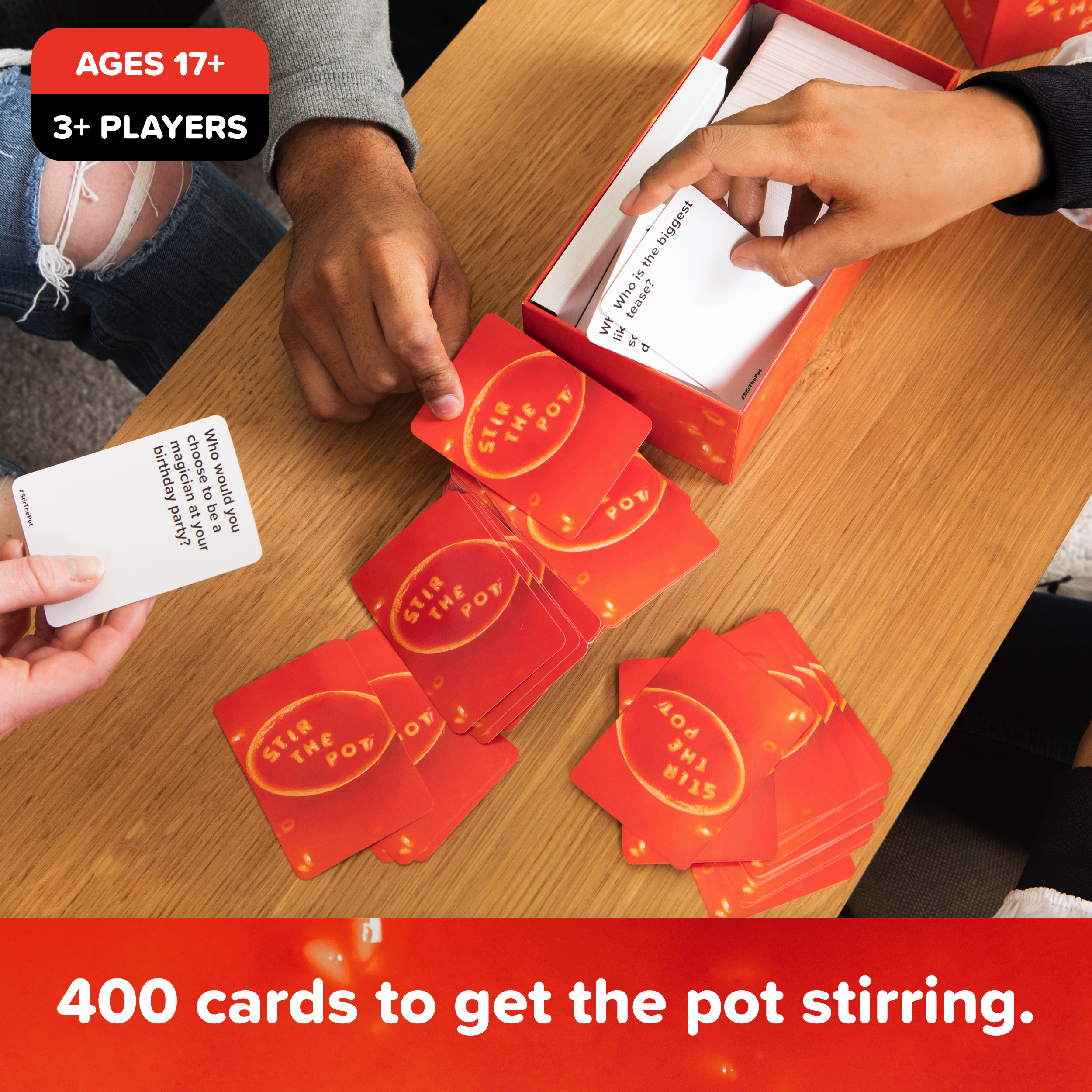 Stir The Pot - the Party Game Where You Compete to Roast Your Friends by What Do You Meme? WHAT DO YOU MEME?