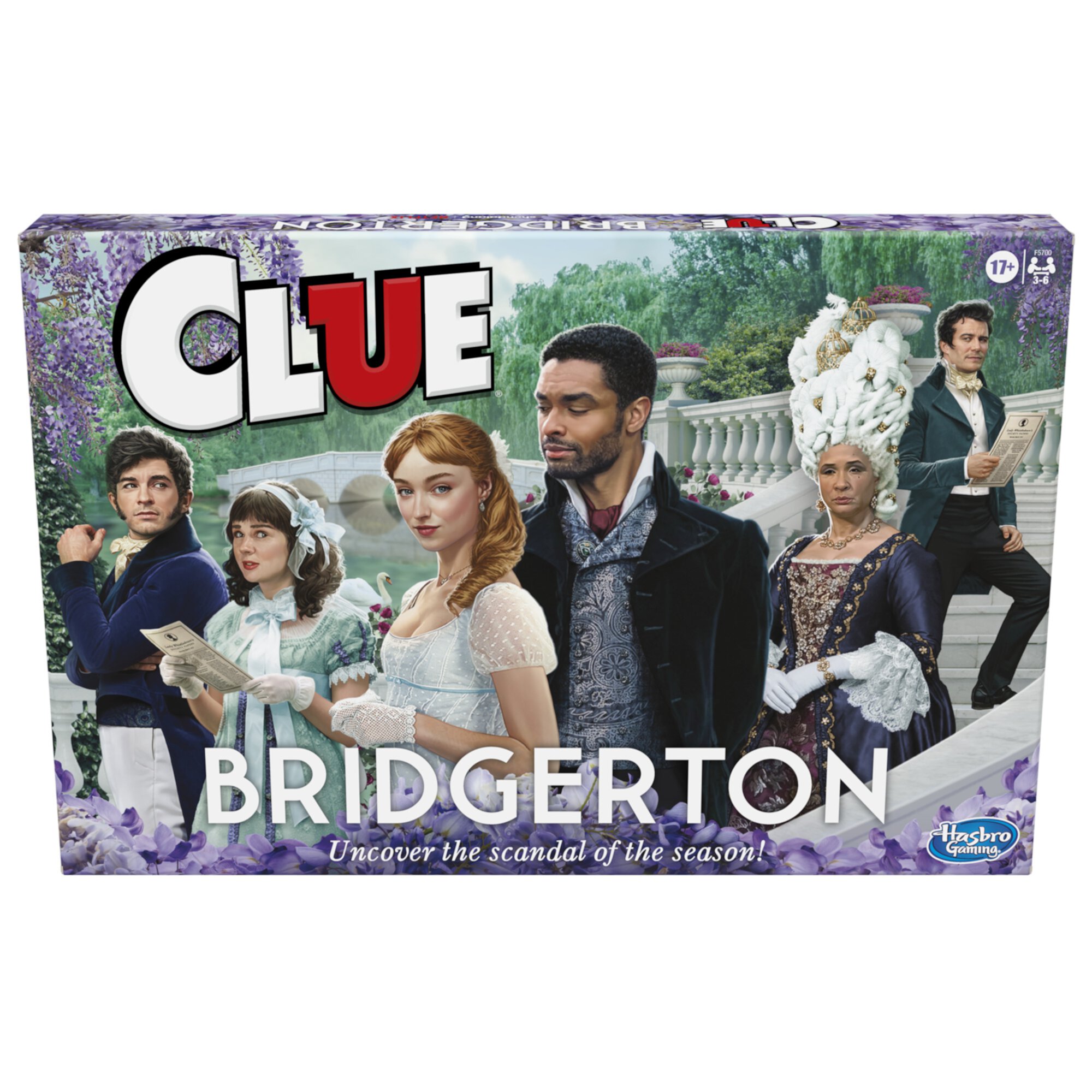 Clue Mystery Board Game Bridgerton Edition Ages 17 and Up, 3-6 Players CLUE