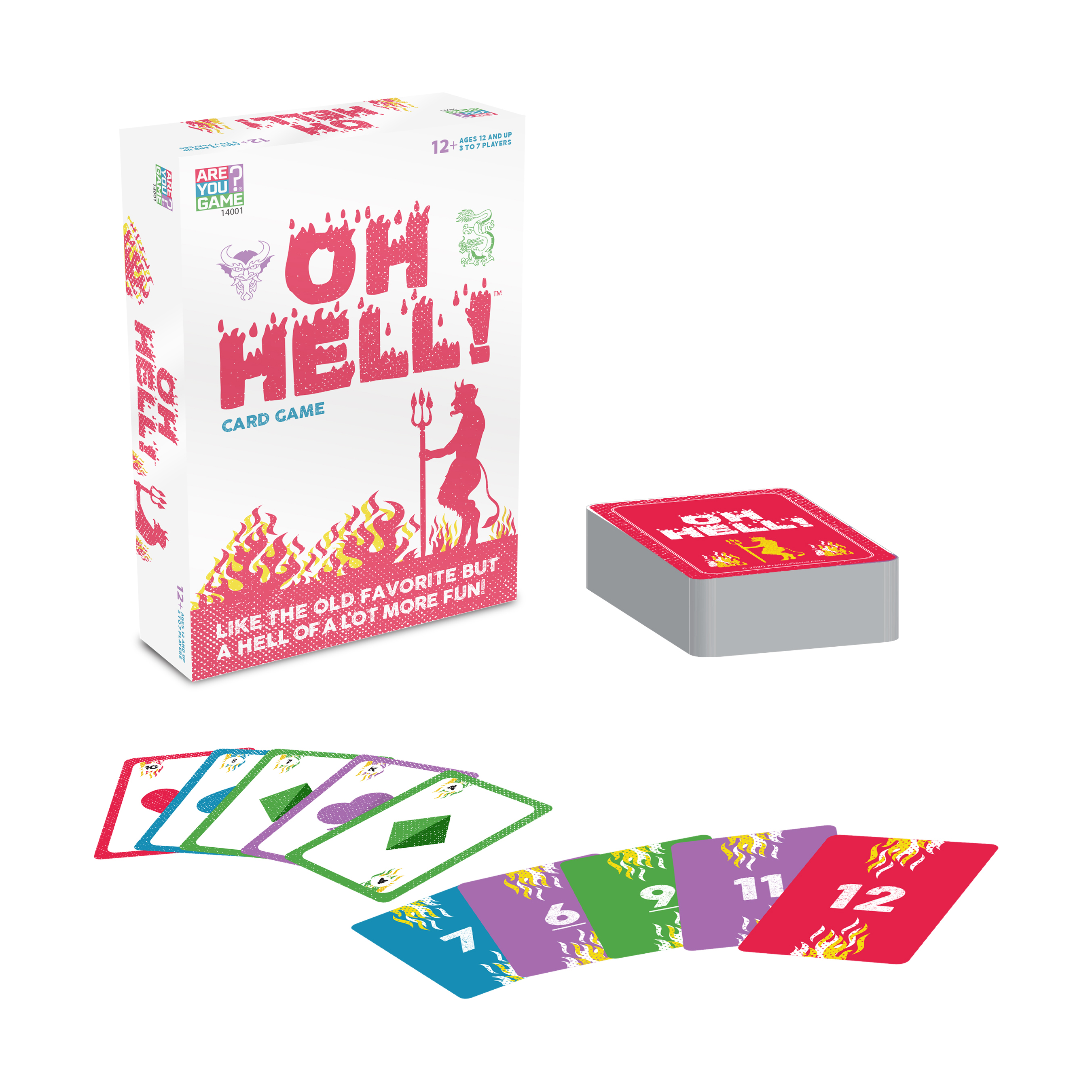 AreYouGame.Com Oh Hell Card Game AreYouGame.com