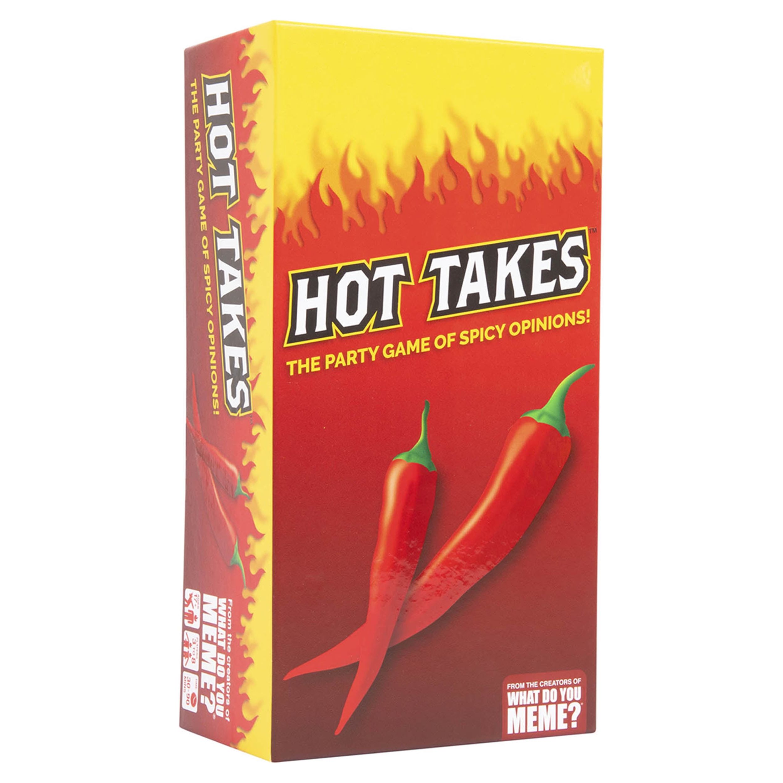 Hot Takes - the Adult Party Game of Spicy Opinions - by What Do You Meme? - Hilarious Classic Card Game - Ages 17+ WHAT DO YOU MEME?