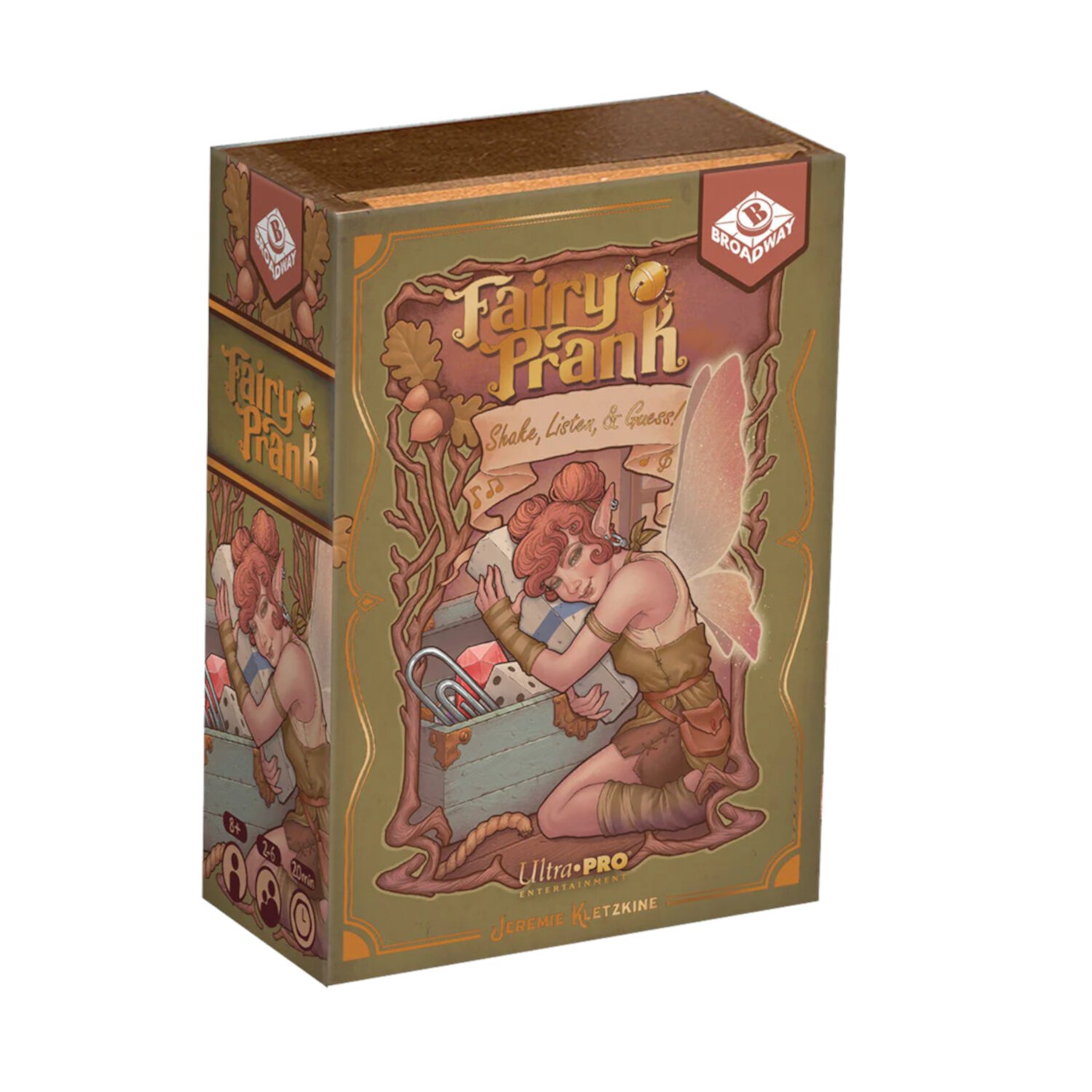 Ultra PRO: Fairy Prank Board Game,  Fun for Families, Ages 8+ Ultra Pro