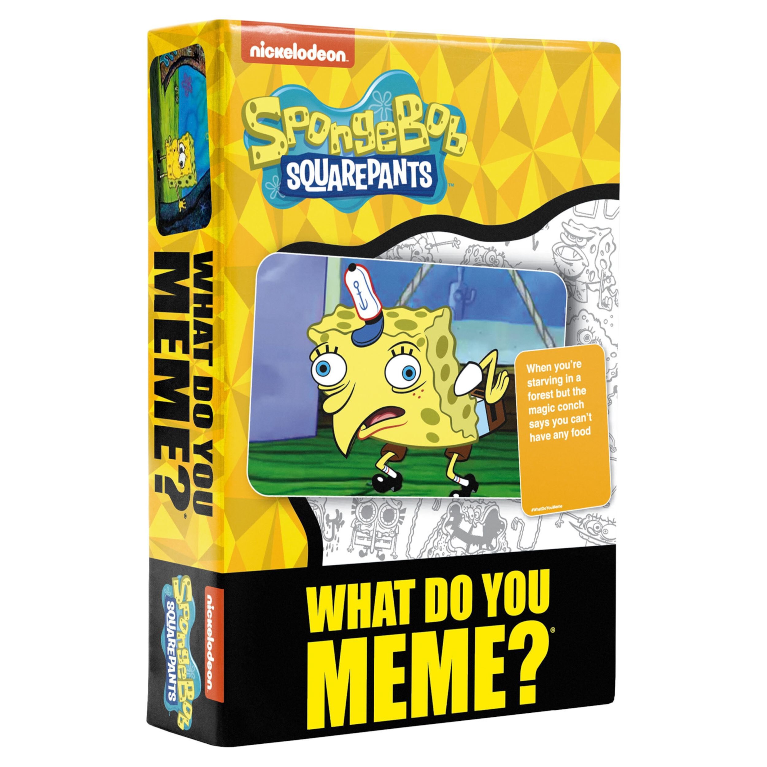 Spongebob Expansion Pack Card Game for What Do You Meme?® Core Adult Party Game & Family Game WHAT DO YOU MEME?