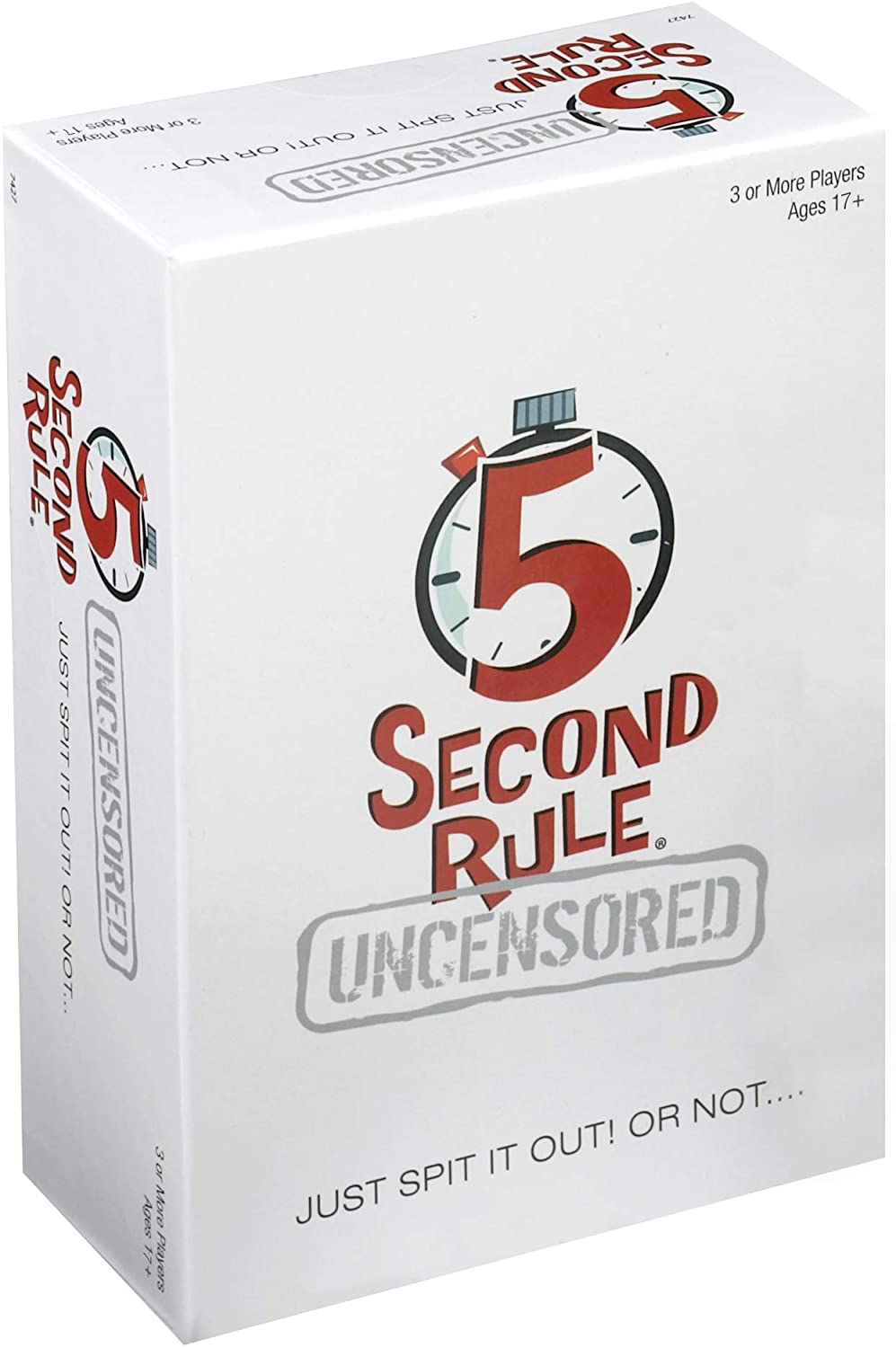 5 Second Rule Uncensored Game, Adult Game, Party Game, Card Game PLAYMONSTER