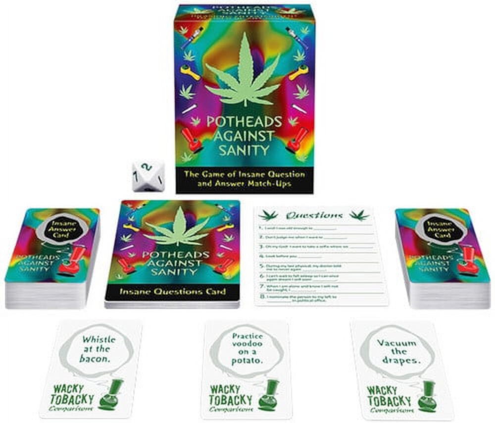 Potheads against Sanity Card Game by alliance Entertainment Kheper Games