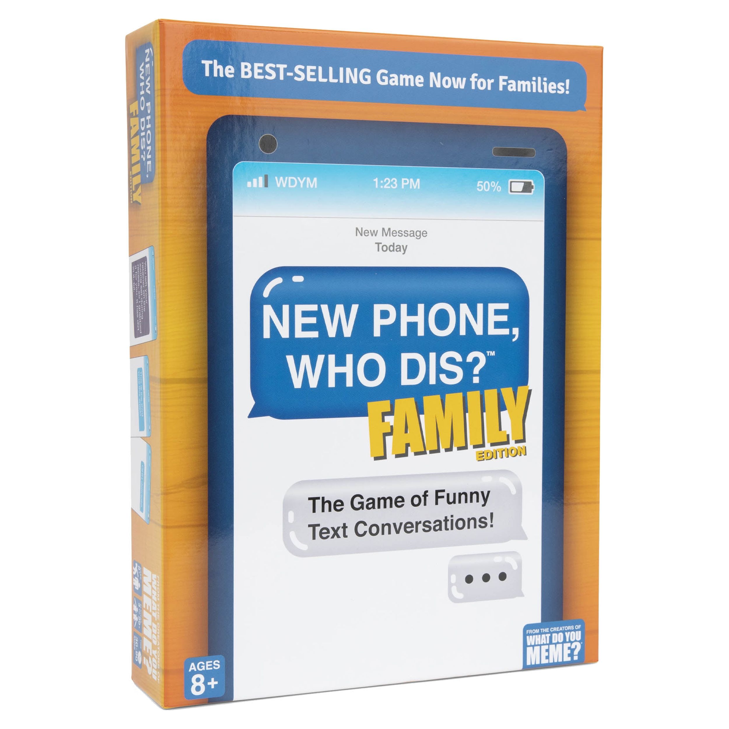 New Phone, Who Dis? Family Edition - The Text Message Family Party Card Game - by What Do You Meme? Family WHAT DO YOU MEME?