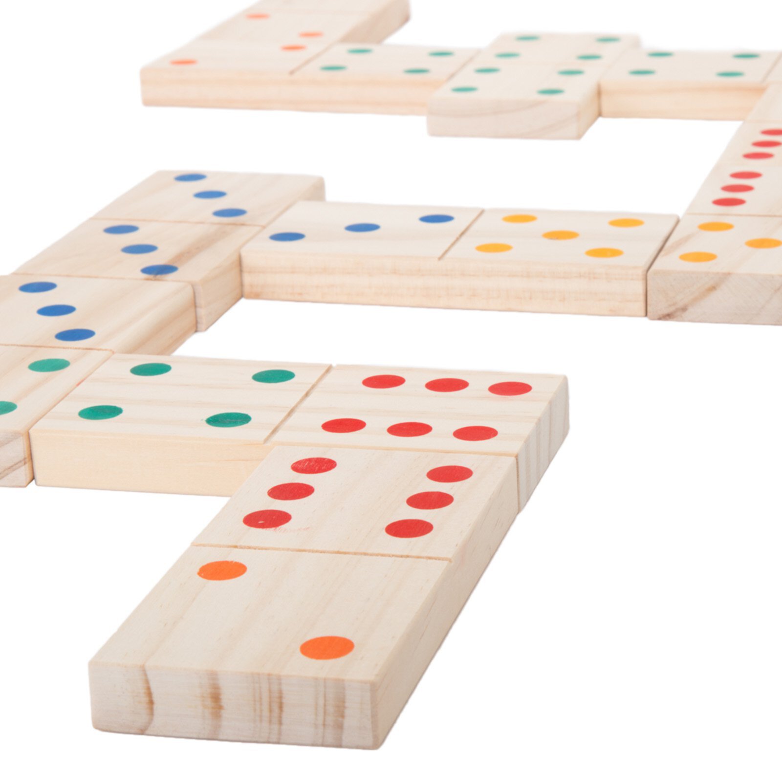 Hey! Play! Giant Wooden Dominoes Set Hey! Play!