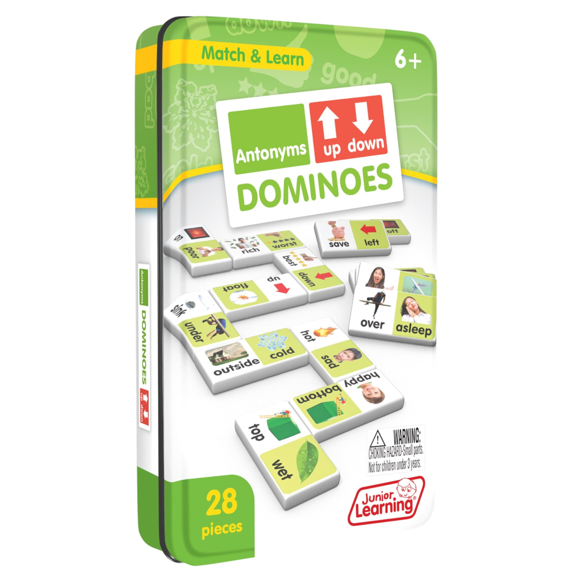 Junior Learning Antonyms Dominoes  Langauge Arts Junior Learning