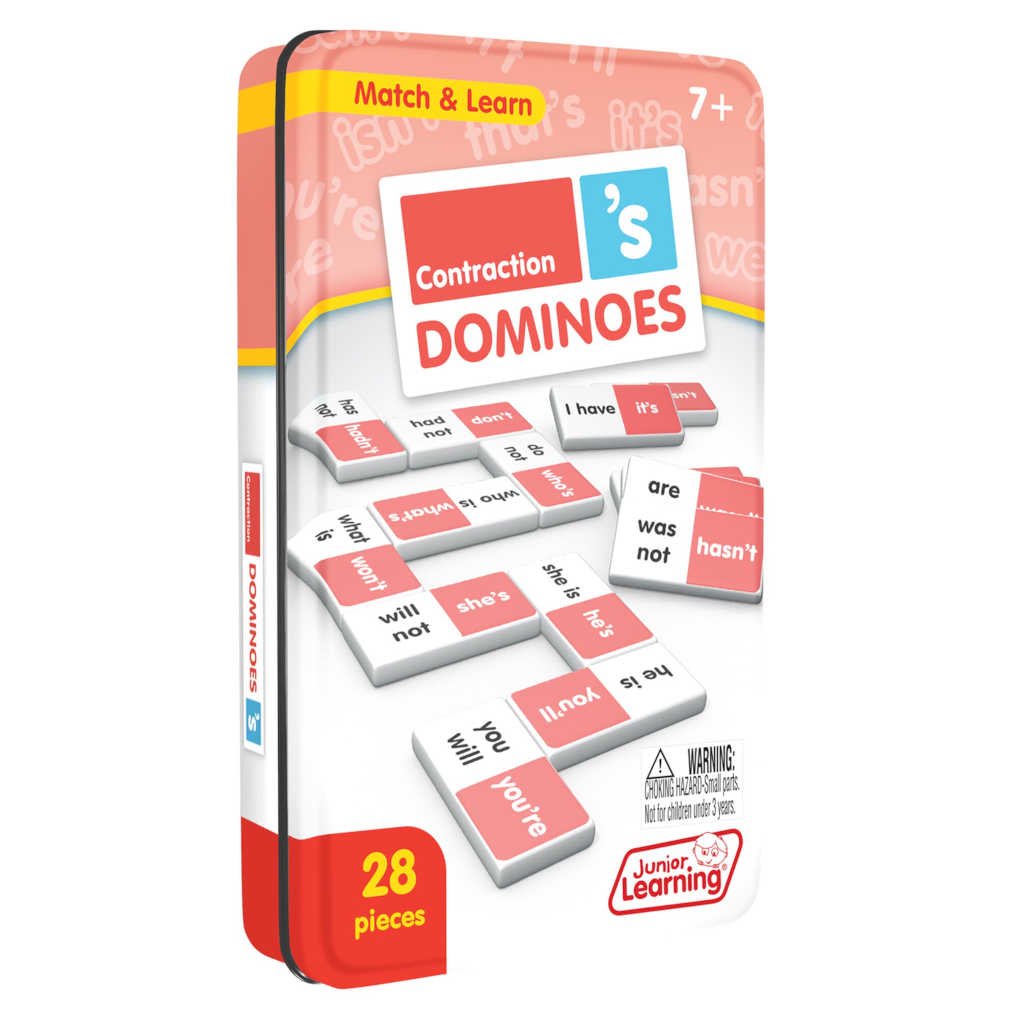 Junior Learning  Contraction Dominoes Langauge Arts Junior Learning