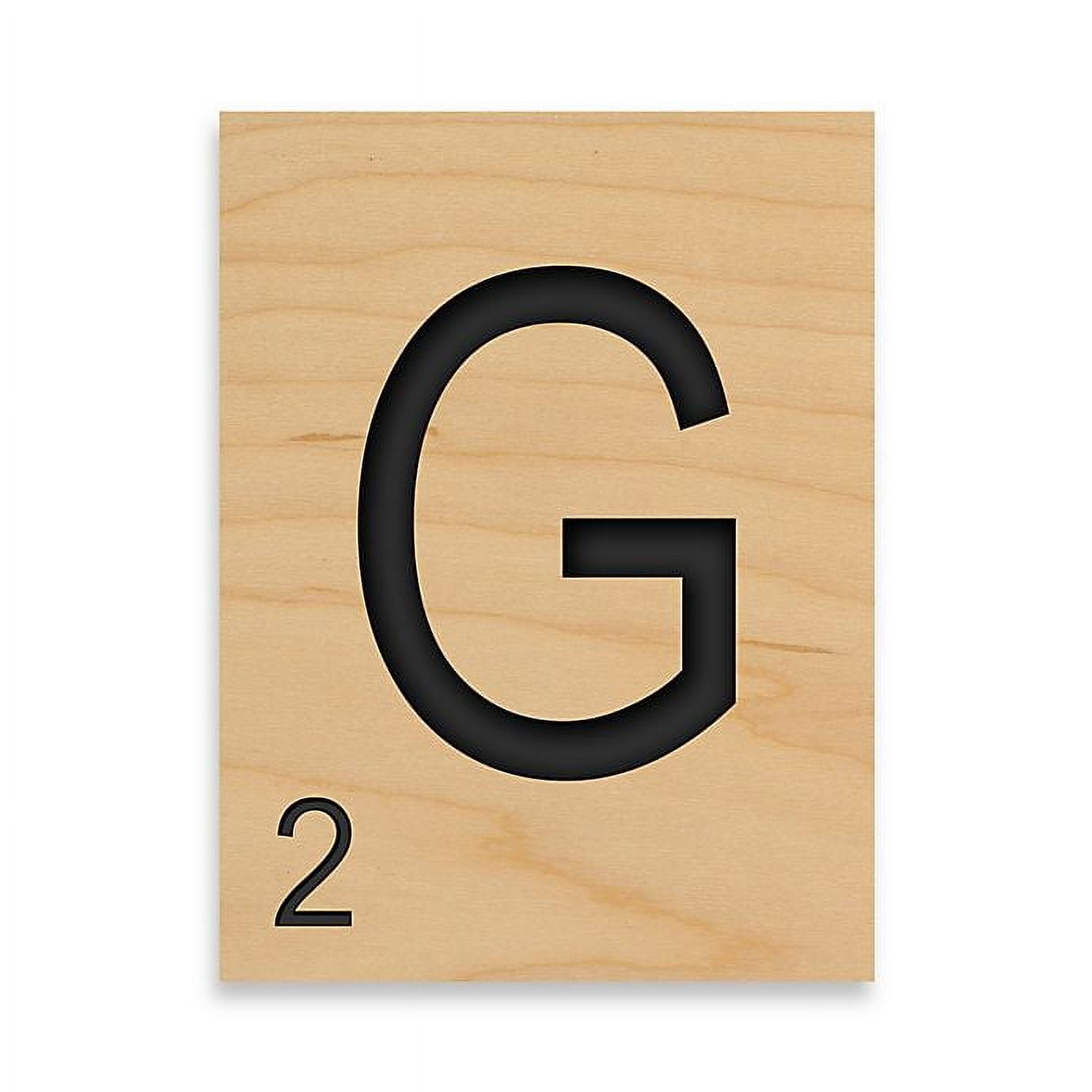 Game Tile Letter "P" Wall Art Game