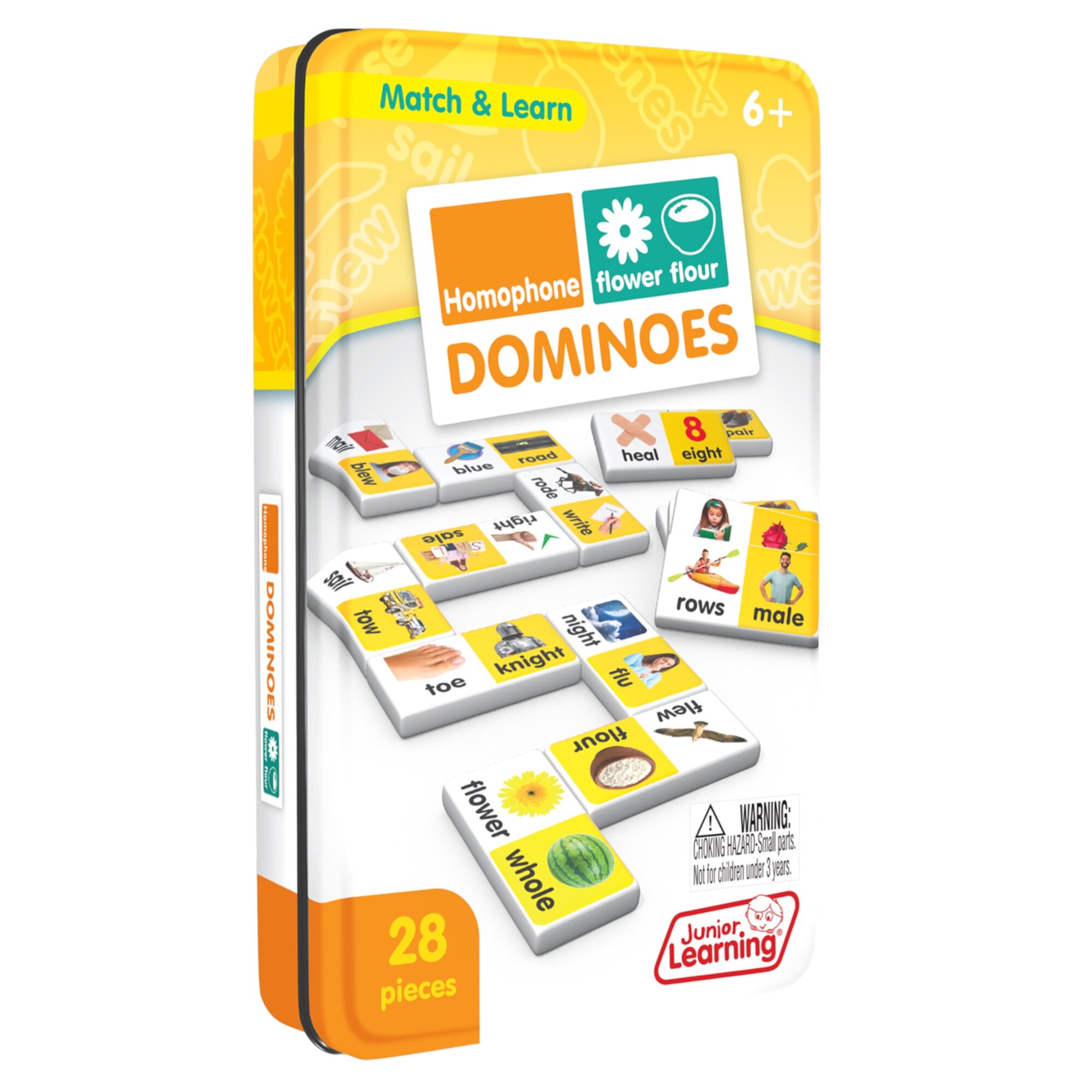 Junior Learning  Homophone Dominoes Language Arts Junior Learning