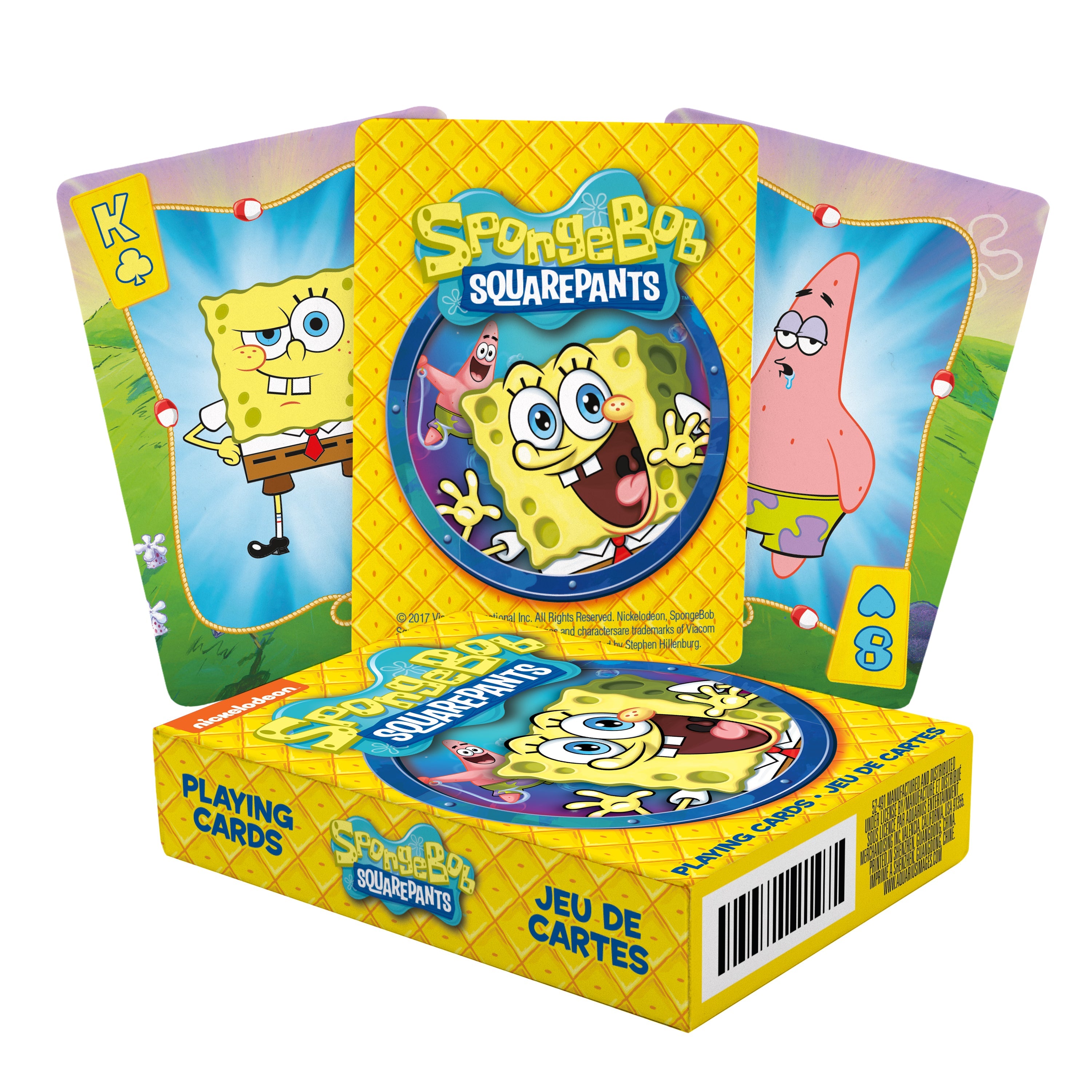 Spongebob Squarepants Playing Cards Aquarius