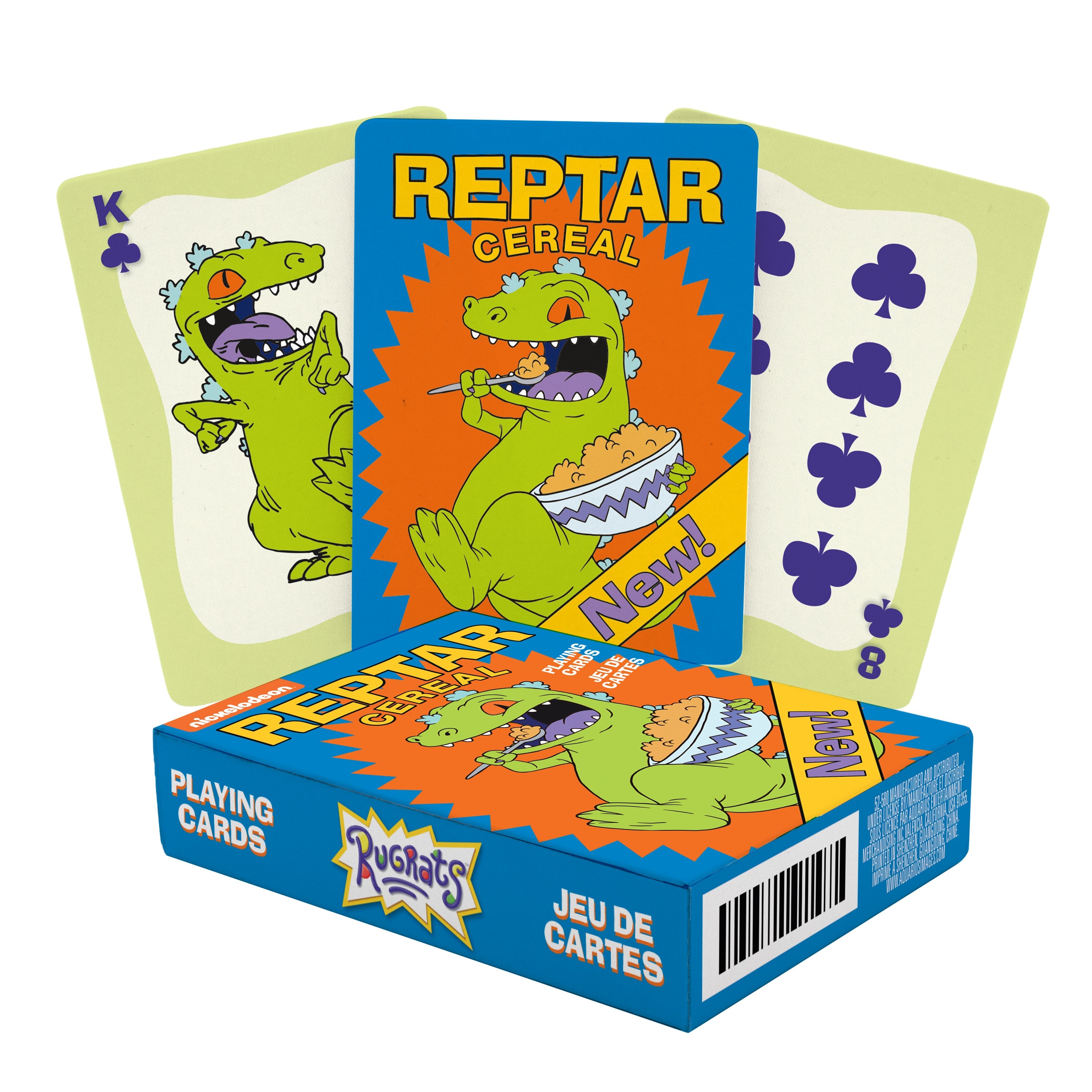 Rugrats Reptar Playing Cards Aquarius