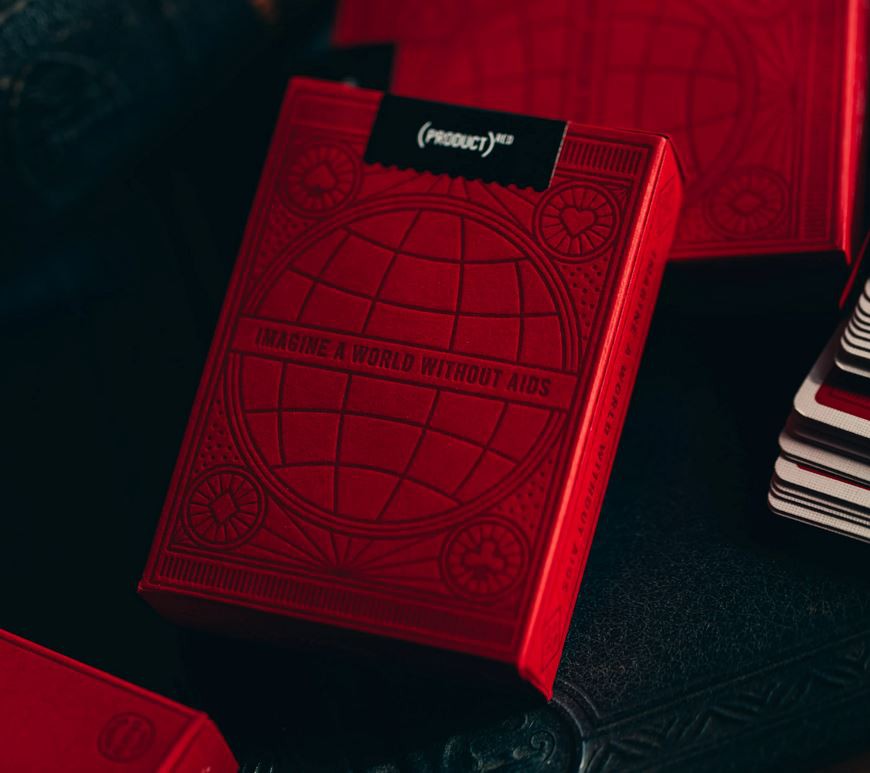 (PRODUCT) RED Premium Playing Cards Theory11