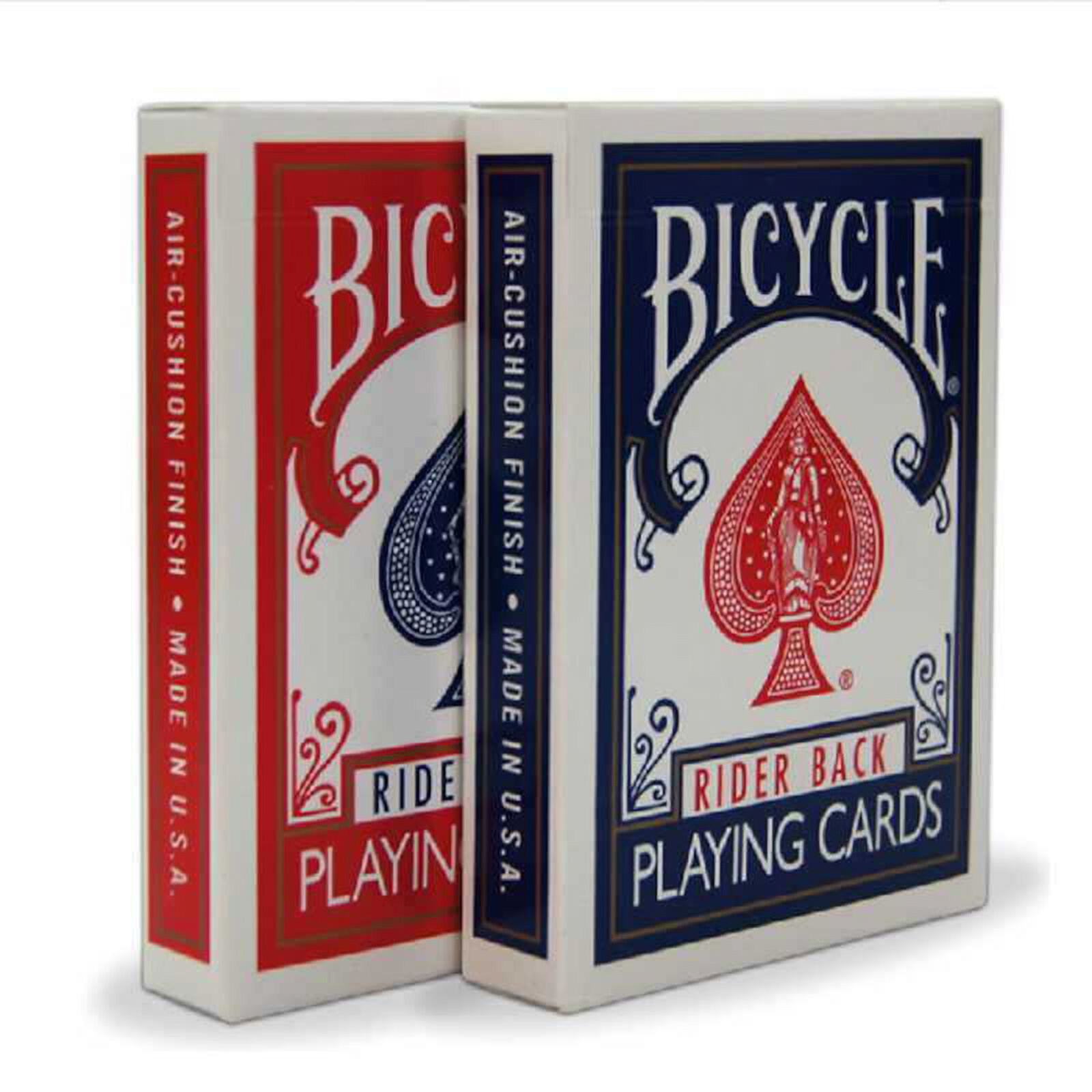 2 Decks Bicycle Rider Back 808 Standard Poker Playing Cards Red & Blue Bicycle