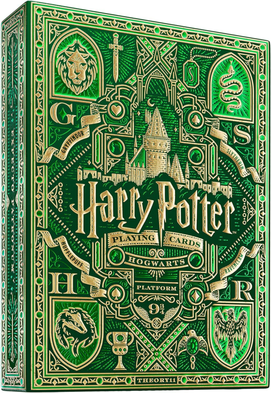 theory11 Harry Potter Playing Cards - Green (Slytherin) Theory11