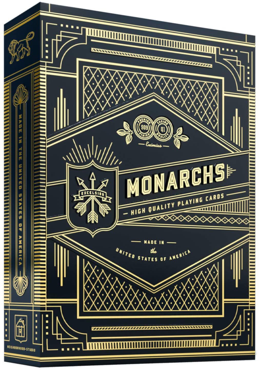 theory11 Monarchs Playing Cards (Blue) Theory11