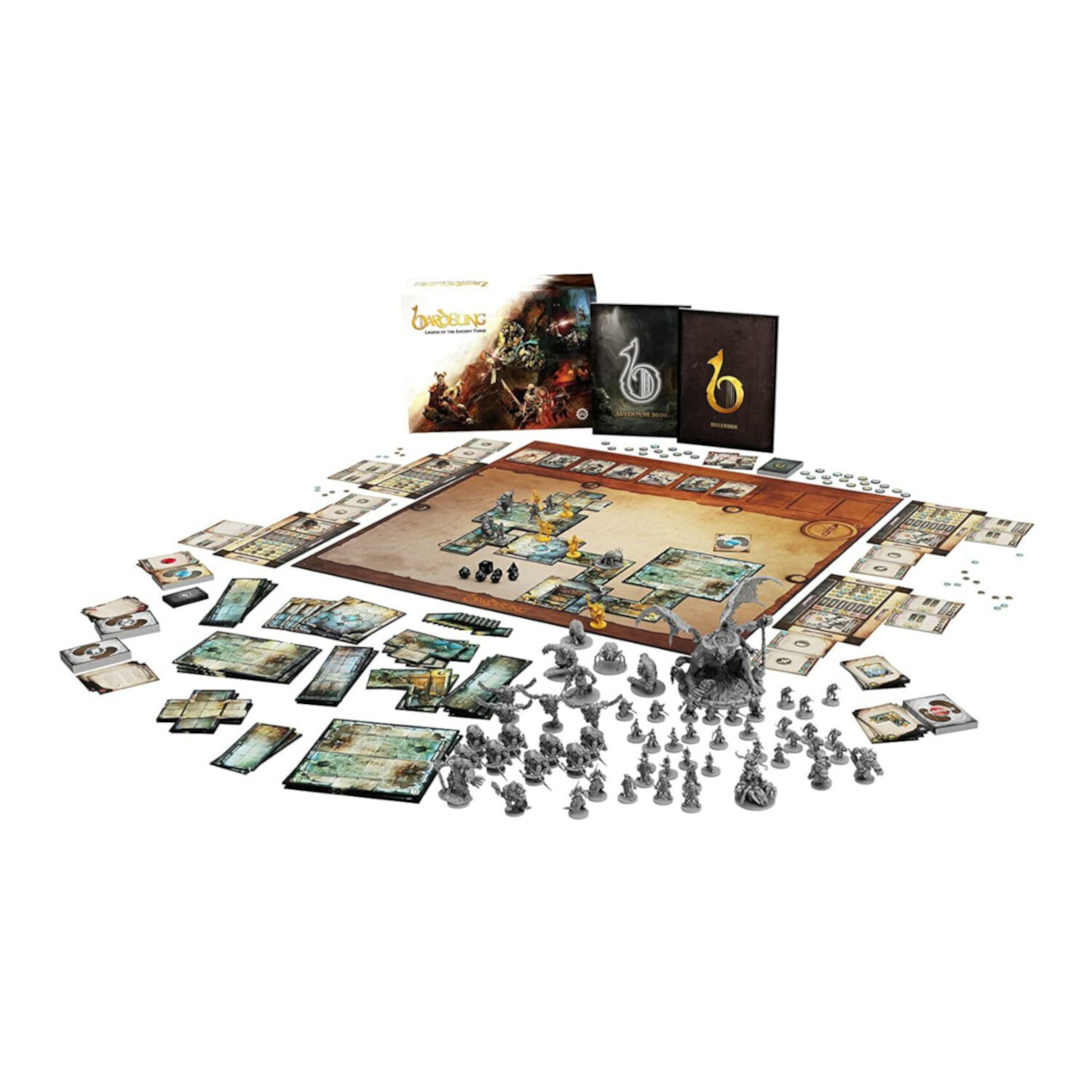 Bardsung: Legend of The Ancient Forge – Board Game by Steamforged Games 1-5 Players – 45-60 Minutes of Gameplay – Games for Family Game Night – Teens and Adults Ages 14+ - English Version, Assorted ACD