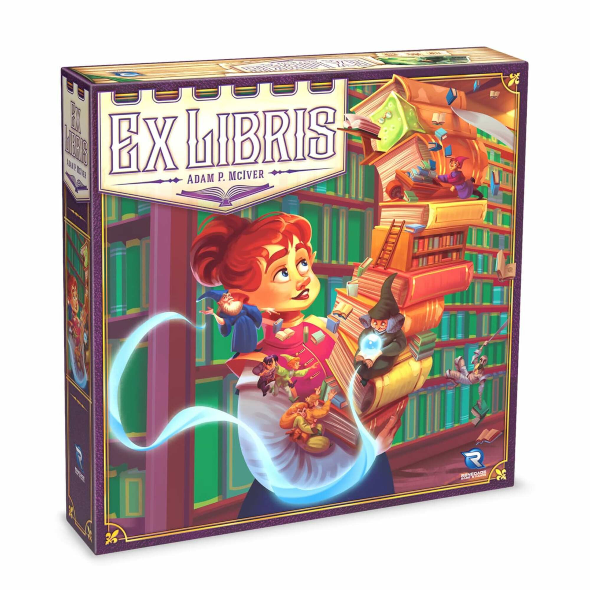 Renegade Games Studios: Ex Libris Second Edition - Family Strategy Board Game, Ages 14+, 1-4 Players Renegade Game