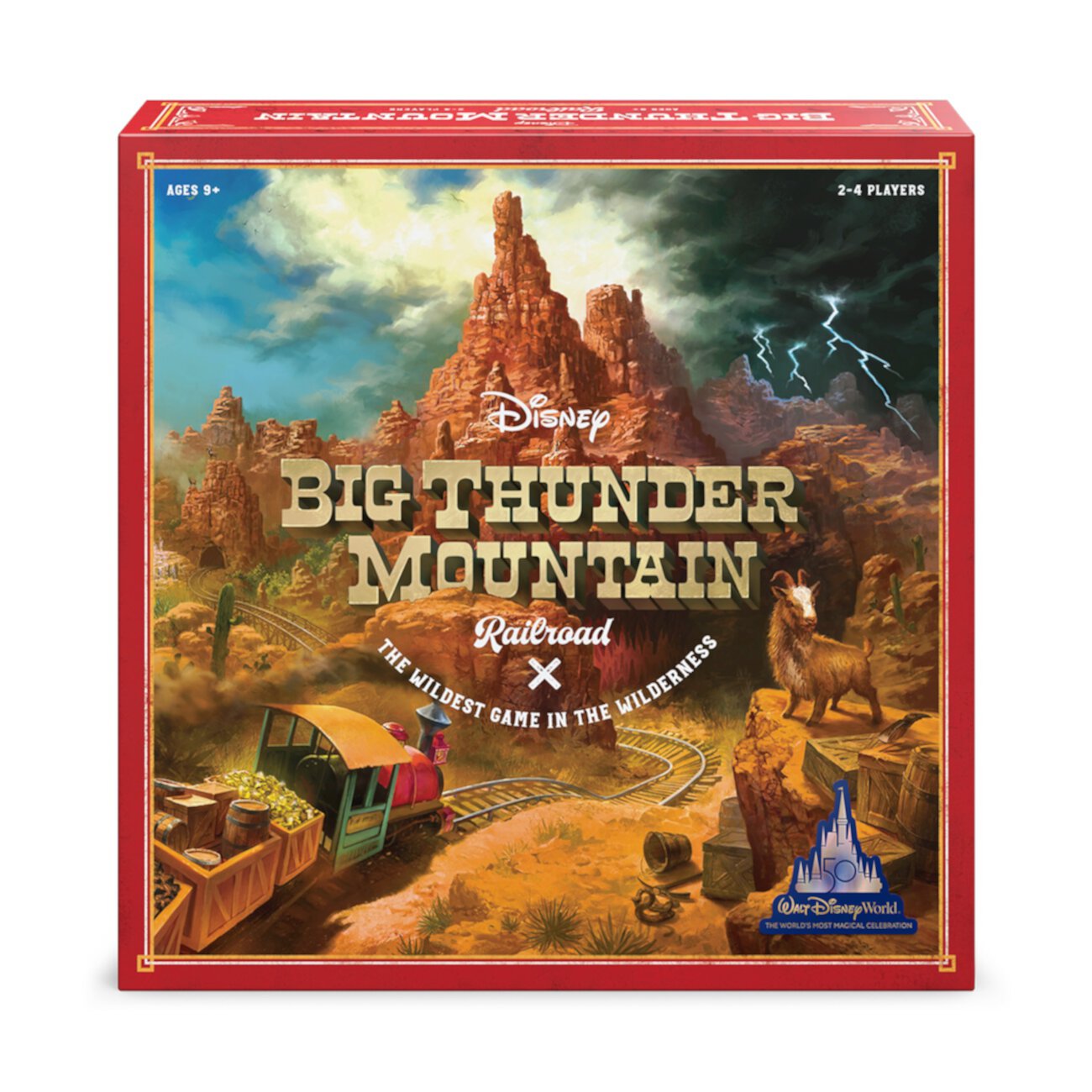 Funko Games: Disney Big Thunder Mountain Railroad Game Funko