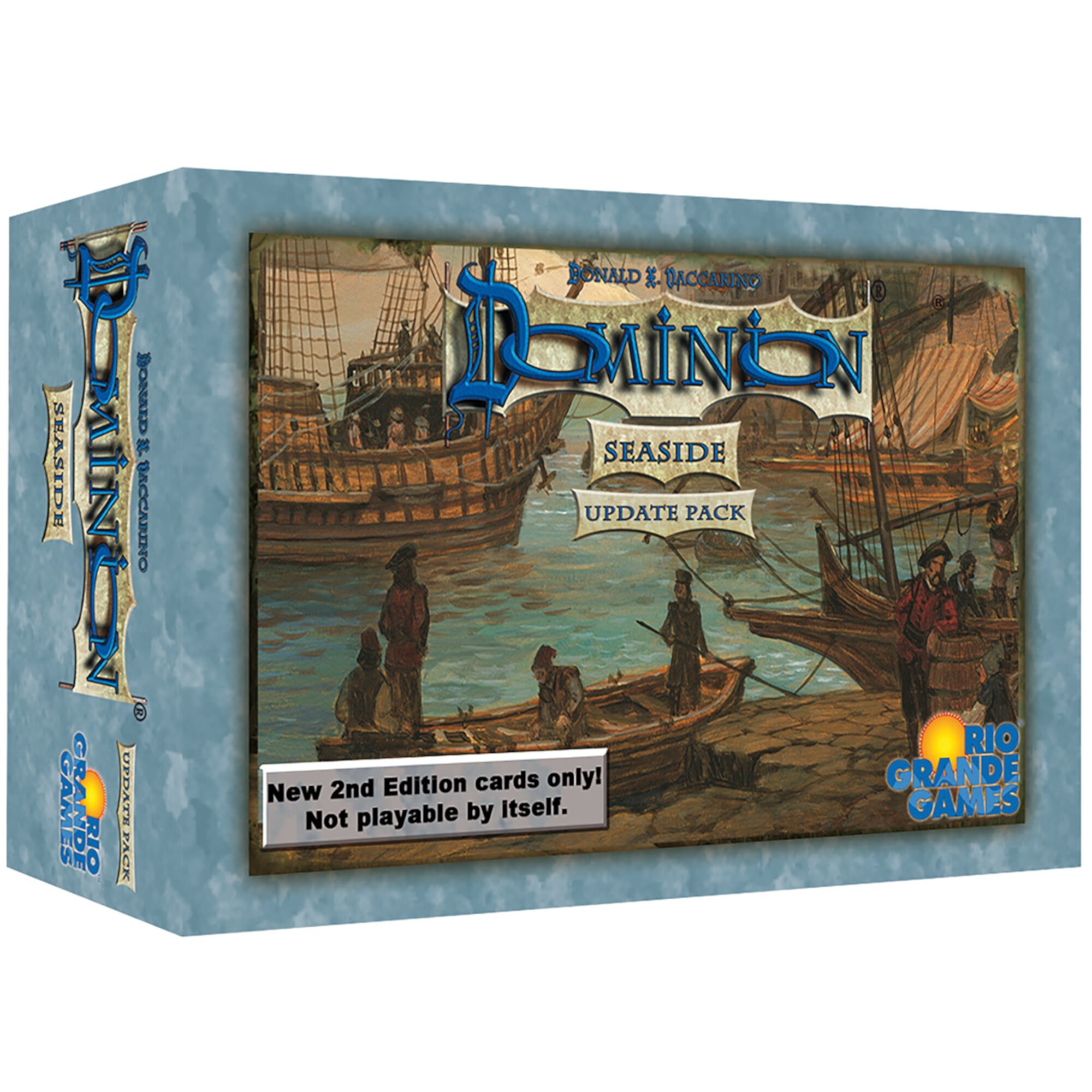 Dominion: Seaside 2nd Edition Update Pack - Expansion Card Pack, Rio Grande Games, Ages 14+, 2-4 Players Rio Grande Games