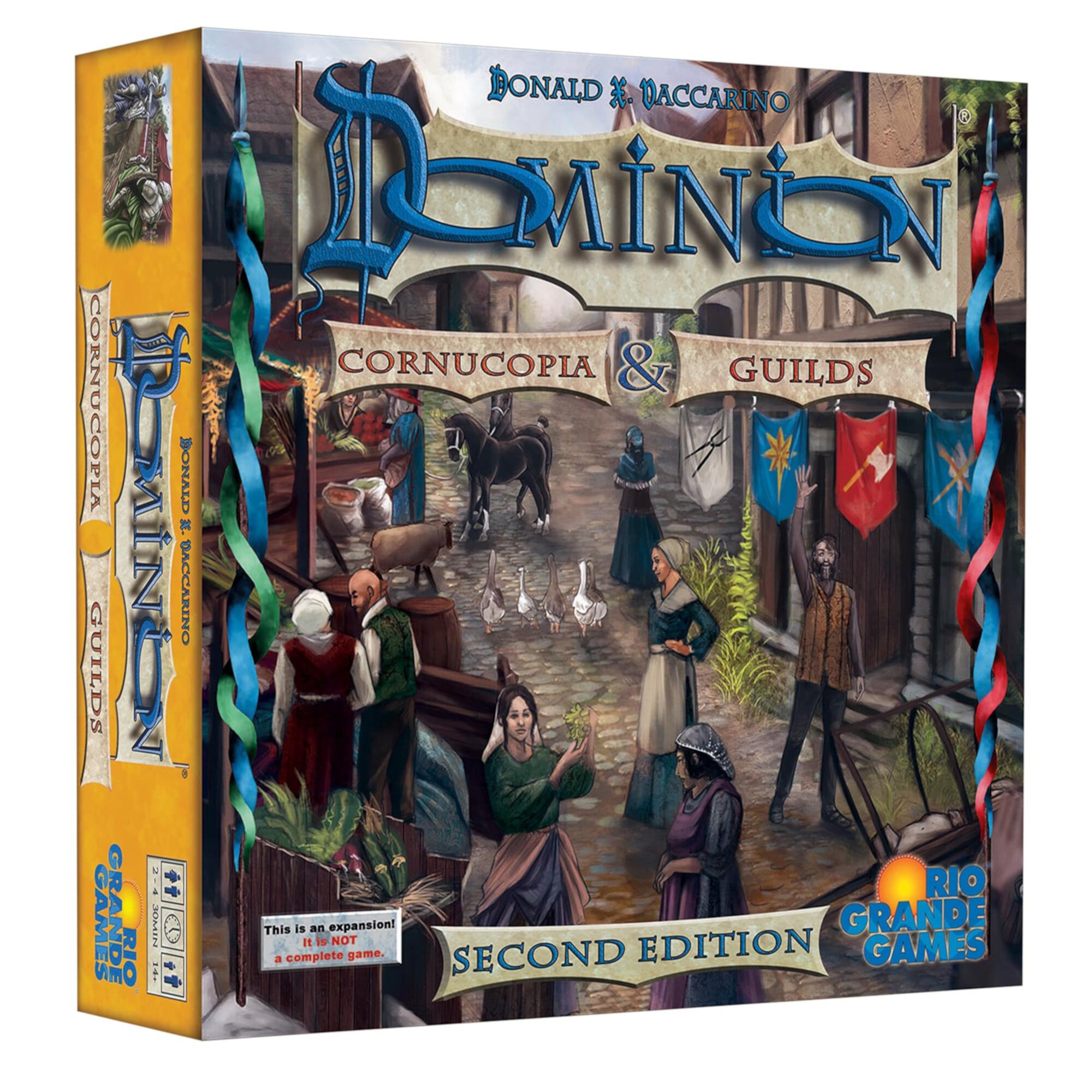 Dominion Cornucopia & Guilds 2nd Edition Expansion, 2-4 Players Rio Grande Games