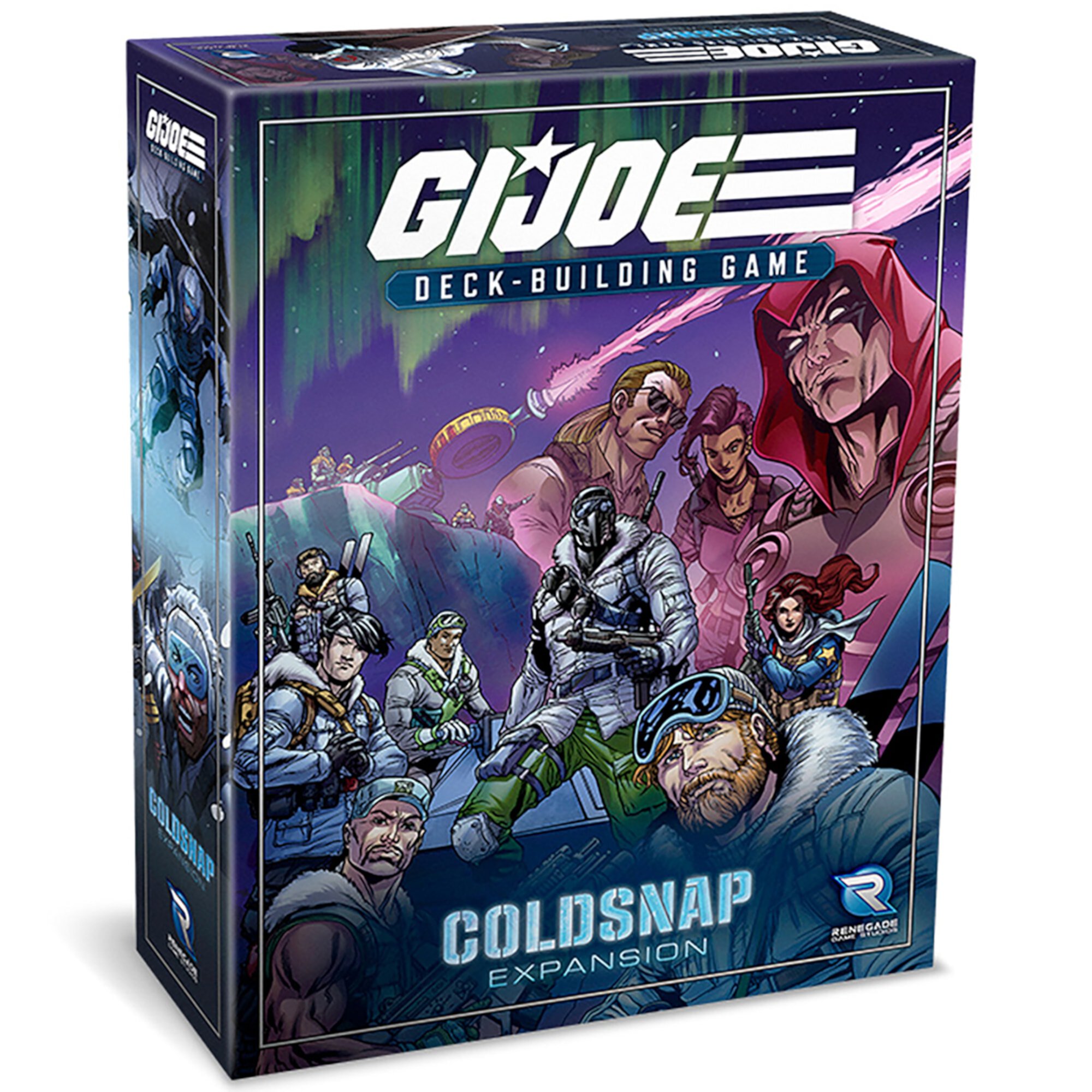 G.I. JOE Deck-Building Game: Coldsnap Expansion - It's Cold-Blooded Chaos, Includes 2 New Story Missions, Renegade Game Studios, Ages 14+, 1-4 Players, 30-70 Min Playing Time Renegade Game