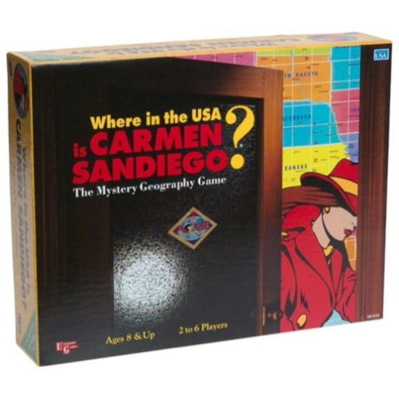 Where in The USA is Carmen Sandiego? (Board Game) University Games