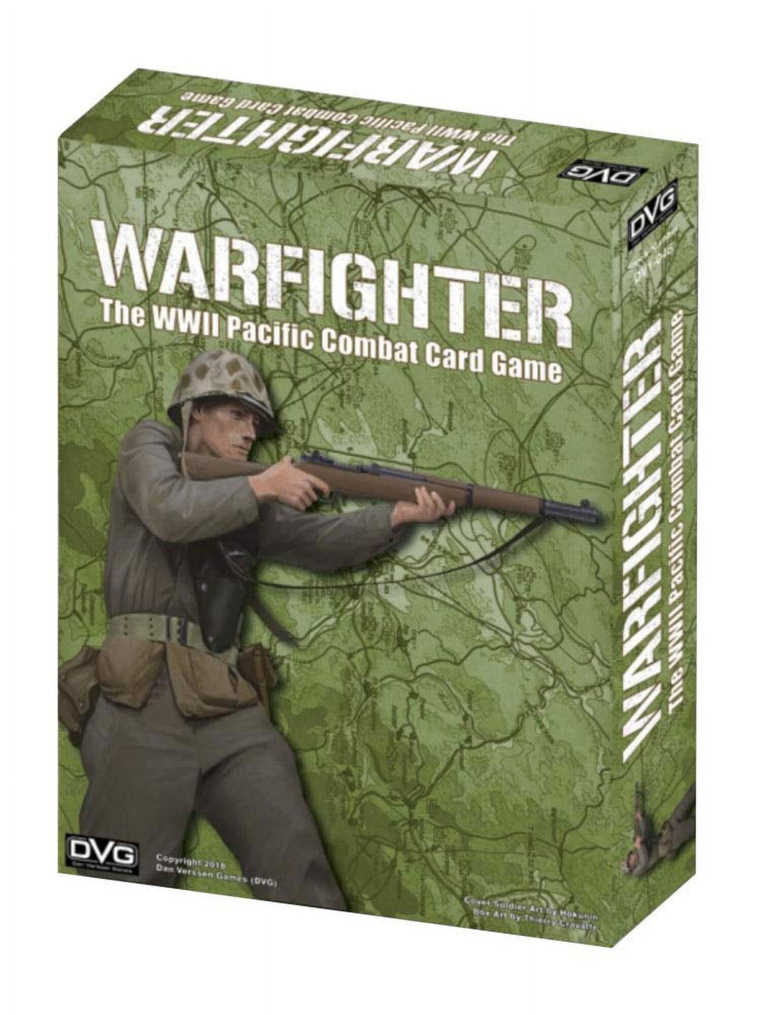 Dan Verssen Games Warfighter: WWII Pacific Combat Card Game ACD