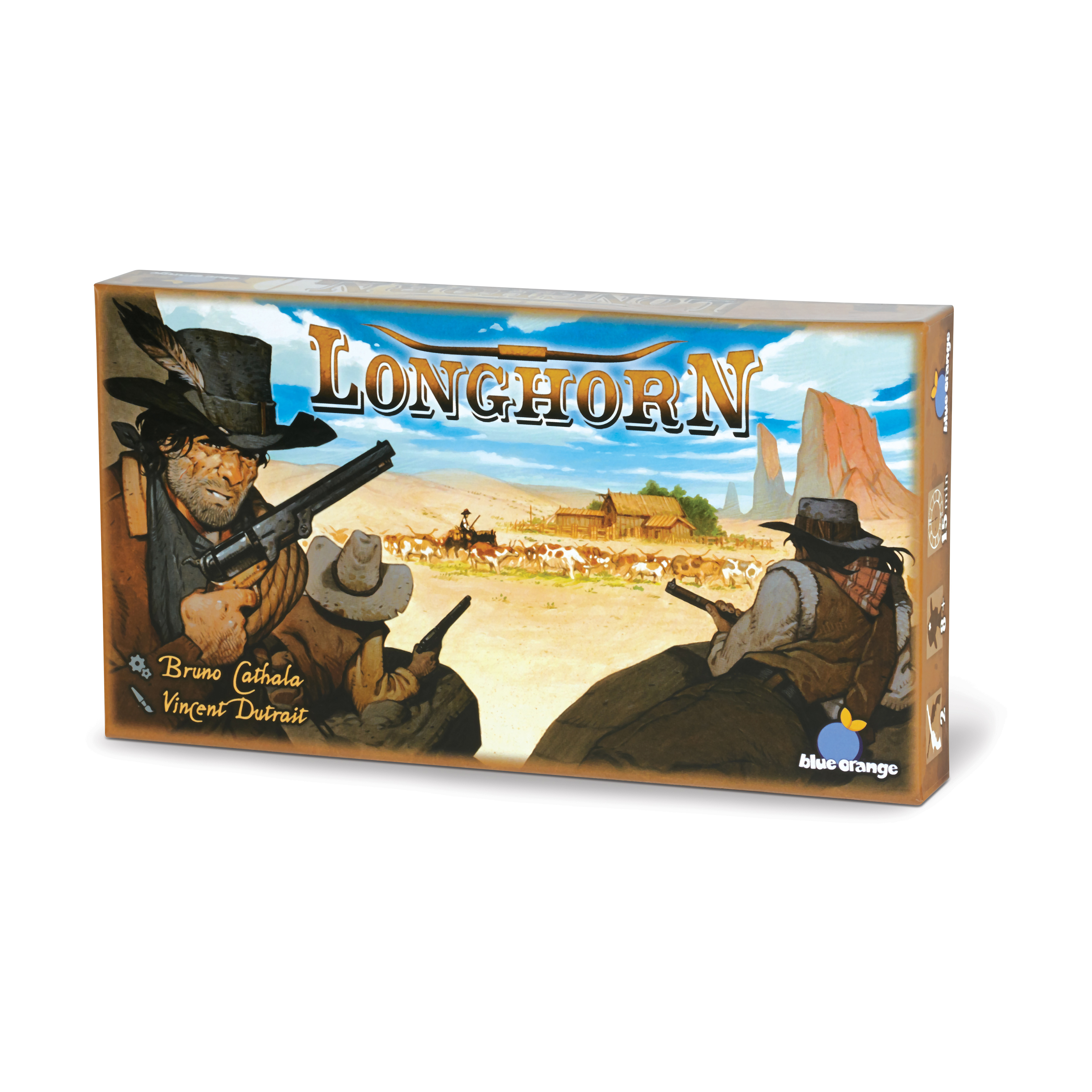 Longhorn Board Game by University Games Blue Orange